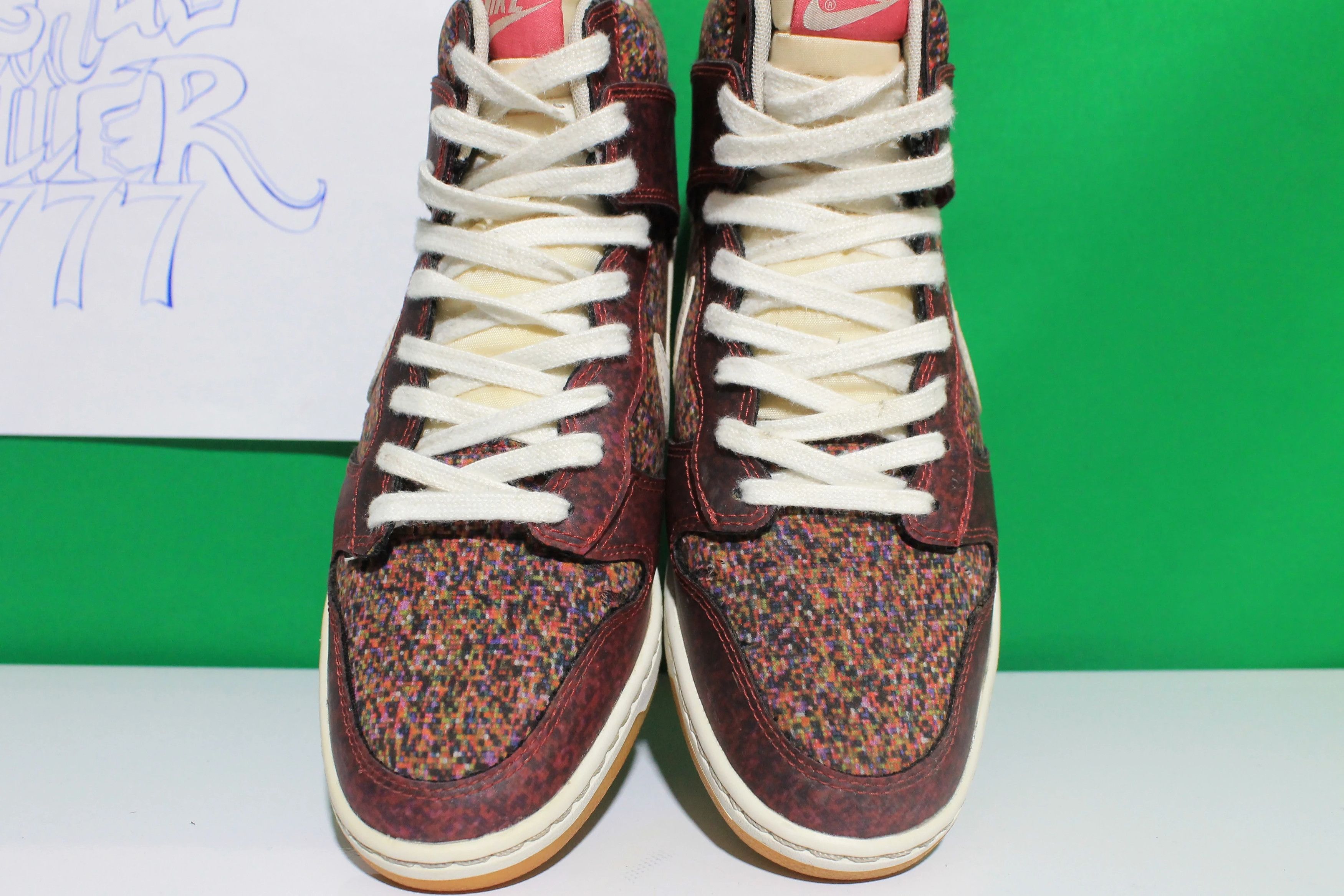 Nike × Vintage Nike Dunk Sky High Sneaker Wedge Liberty Digital Size US 7 / EU 40 - 3 Thumbnail