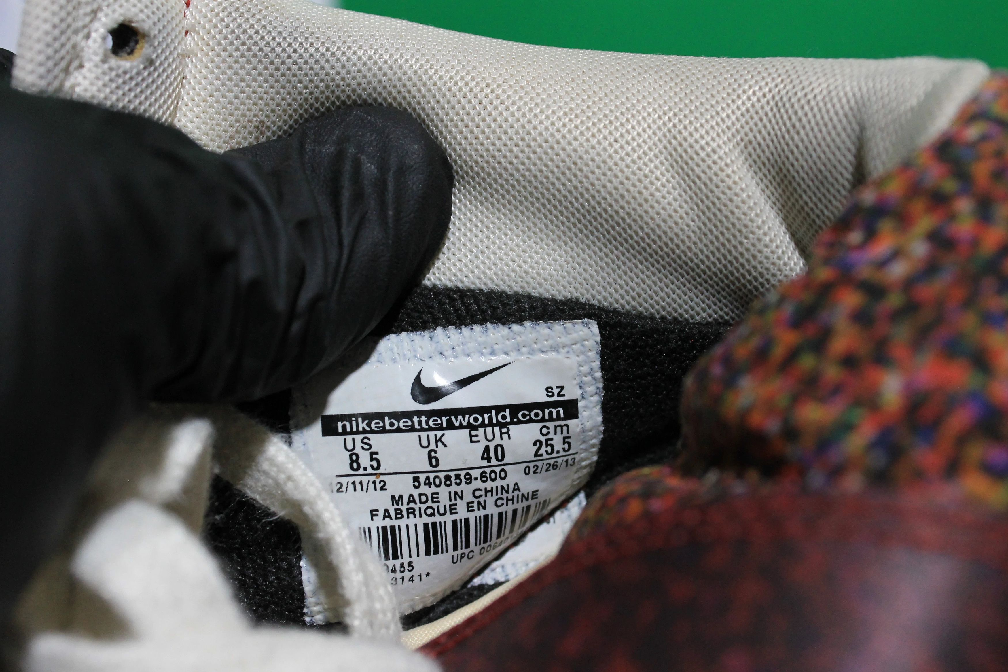 Nike × Vintage Nike Dunk Sky High Sneaker Wedge Liberty Digital Size US 7 / EU 40 - 7 Thumbnail