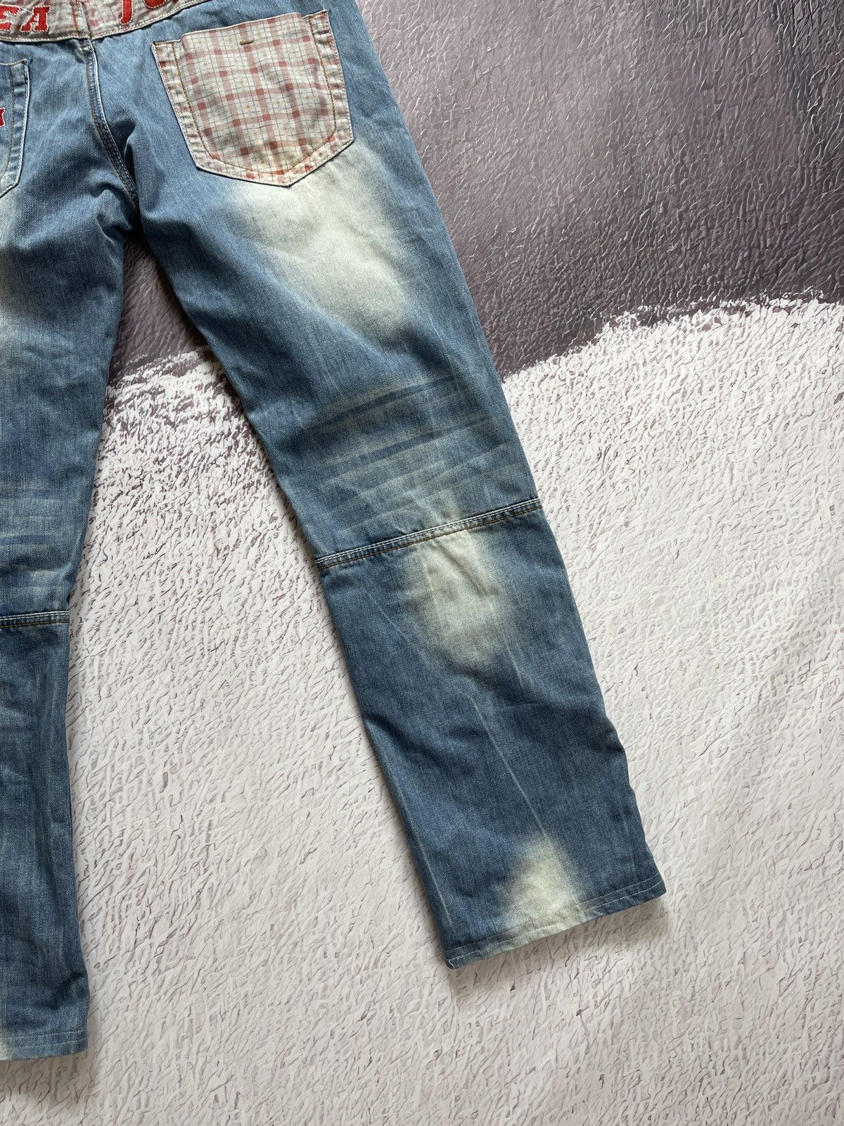 Other Joneea linjeans vintage distressed denim jeans pants Size US 34 / EU 50 - 10 Thumbnail