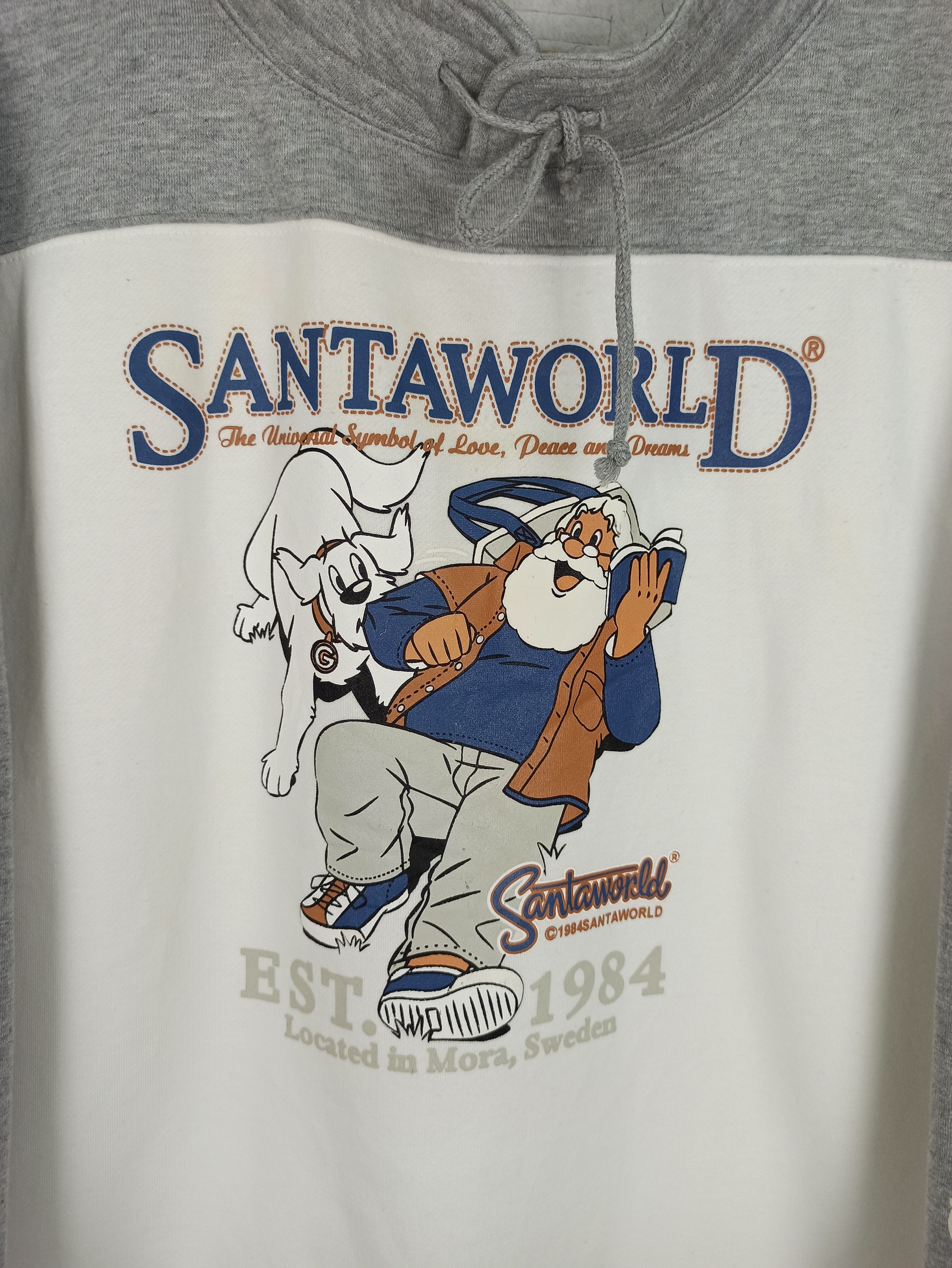 Japanese Brand Vintage Santa World Sweden Sweatshirts (c38) Size US L / EU 52-54 / 3 - 2 Thumbnail