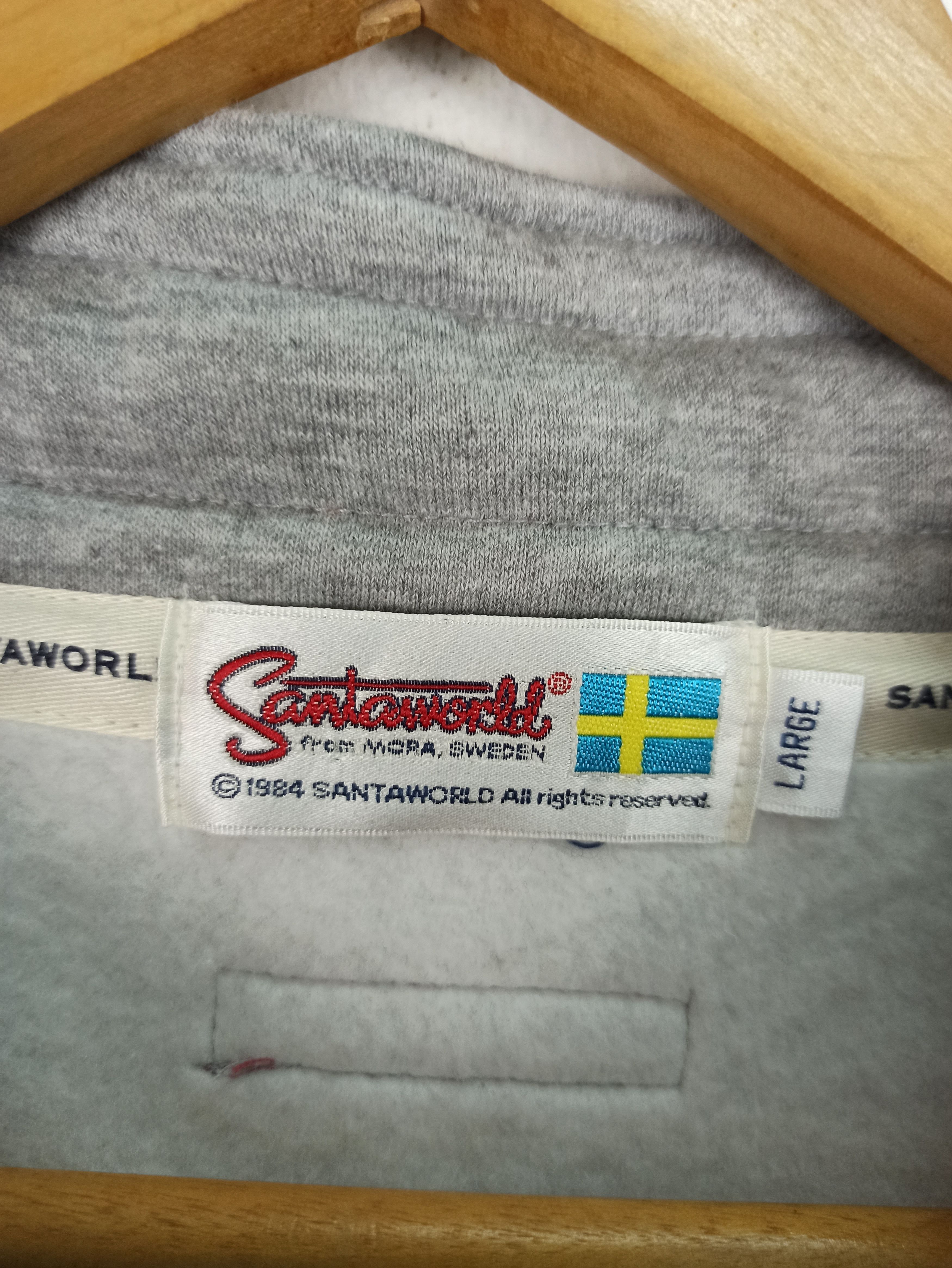 Japanese Brand Vintage Santa World Sweden Sweatshirts (c38) Size US L / EU 52-54 / 3 - 6 Thumbnail