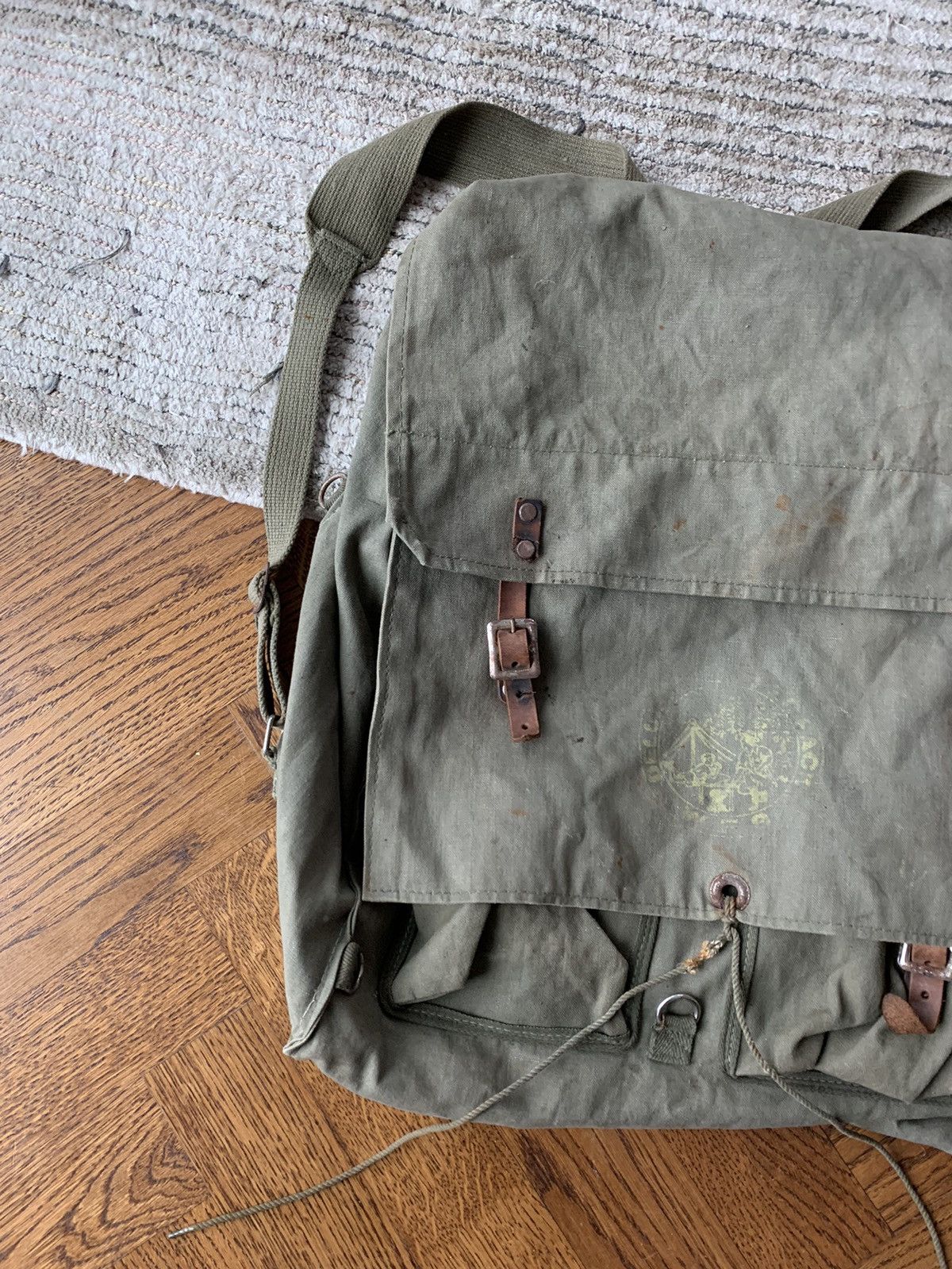 Vintage True Vintage Boy Scouts Deluxe Trapper Backpack Bag 60s 50s Size ONE SIZE - 2 Thumbnail