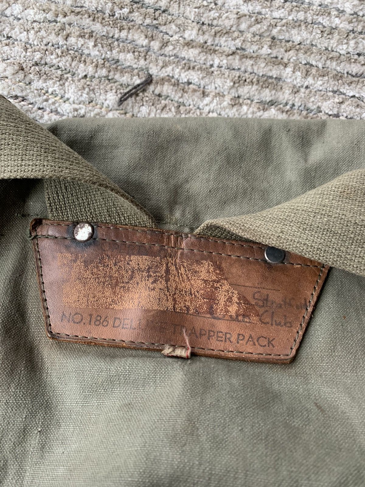 Vintage True Vintage Boy Scouts Deluxe Trapper Backpack Bag 60s 50s Size ONE SIZE - 8 Thumbnail
