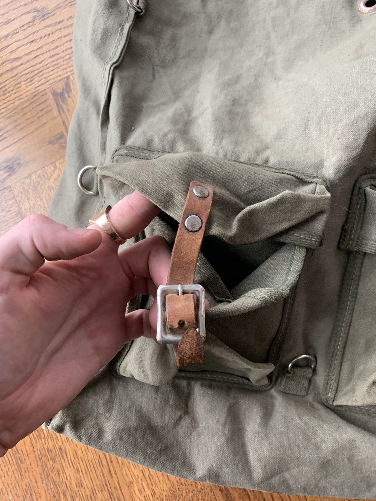 Vintage True Vintage Boy Scouts Deluxe Trapper Backpack Bag 60s 50s Size ONE SIZE - 11 Thumbnail