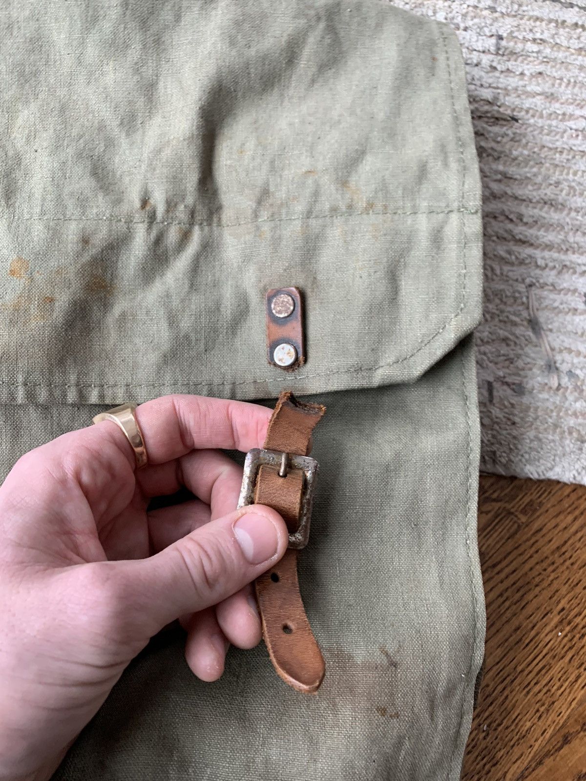 Vintage True Vintage Boy Scouts Deluxe Trapper Backpack Bag 60s 50s Size ONE SIZE - 15 Thumbnail