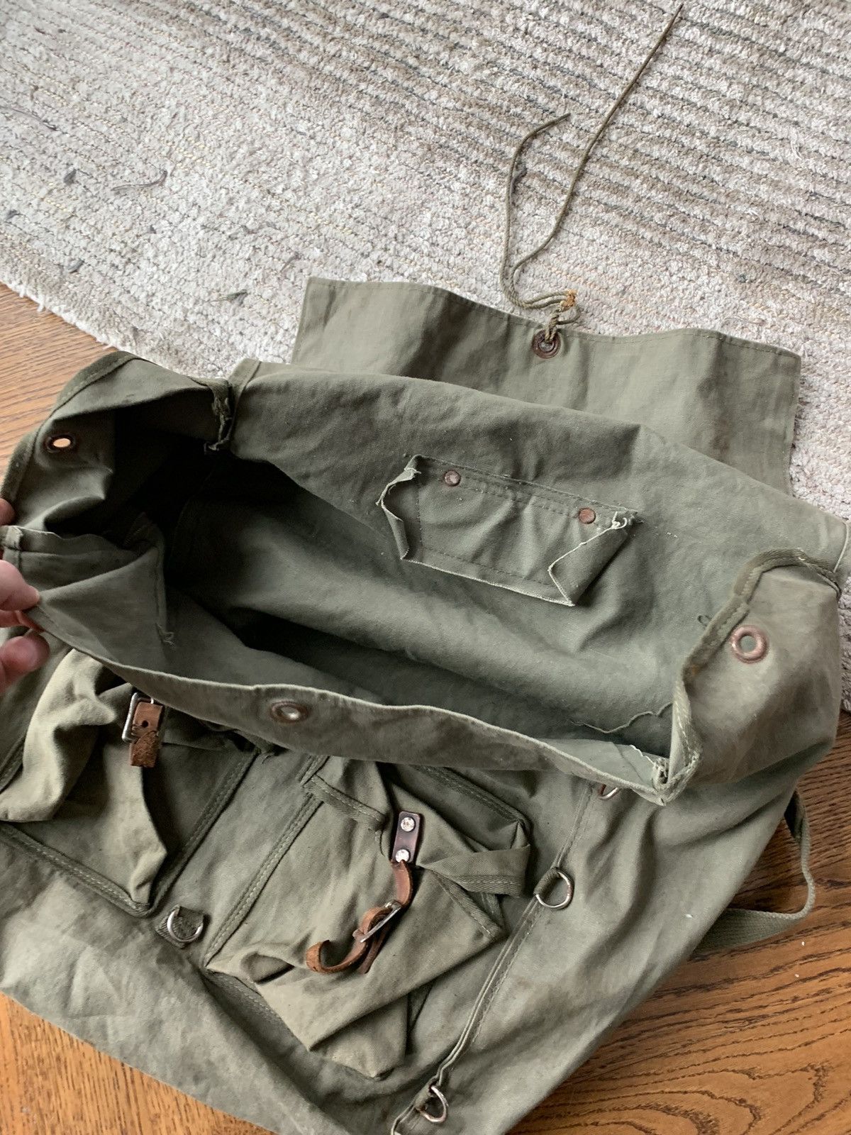 Vintage True Vintage Boy Scouts Deluxe Trapper Backpack Bag 60s 50s Size ONE SIZE - 5 Thumbnail