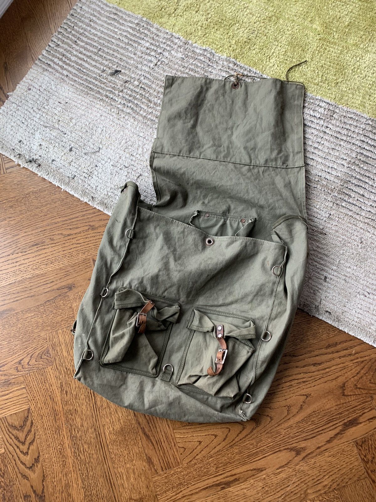 Vintage True Vintage Boy Scouts Deluxe Trapper Backpack Bag 60s 50s Size ONE SIZE - 4 Thumbnail