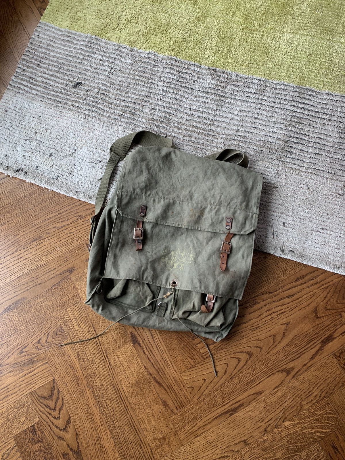 Vintage True Vintage Boy Scouts Deluxe Trapper Backpack Bag 60s 50s Size ONE SIZE - 1 Thumbnail