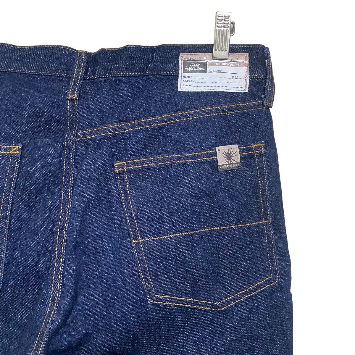 GU × Maison MIHARA YASUHIRO Miharayasuhiro Denim Jeans Size US 32 / EU 48 - 10 Thumbnail