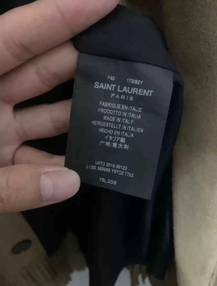 Yves Saint Laurent saint laurent Suede tassel jacket Size US M / EU 48-50 / 2 - 5 Thumbnail