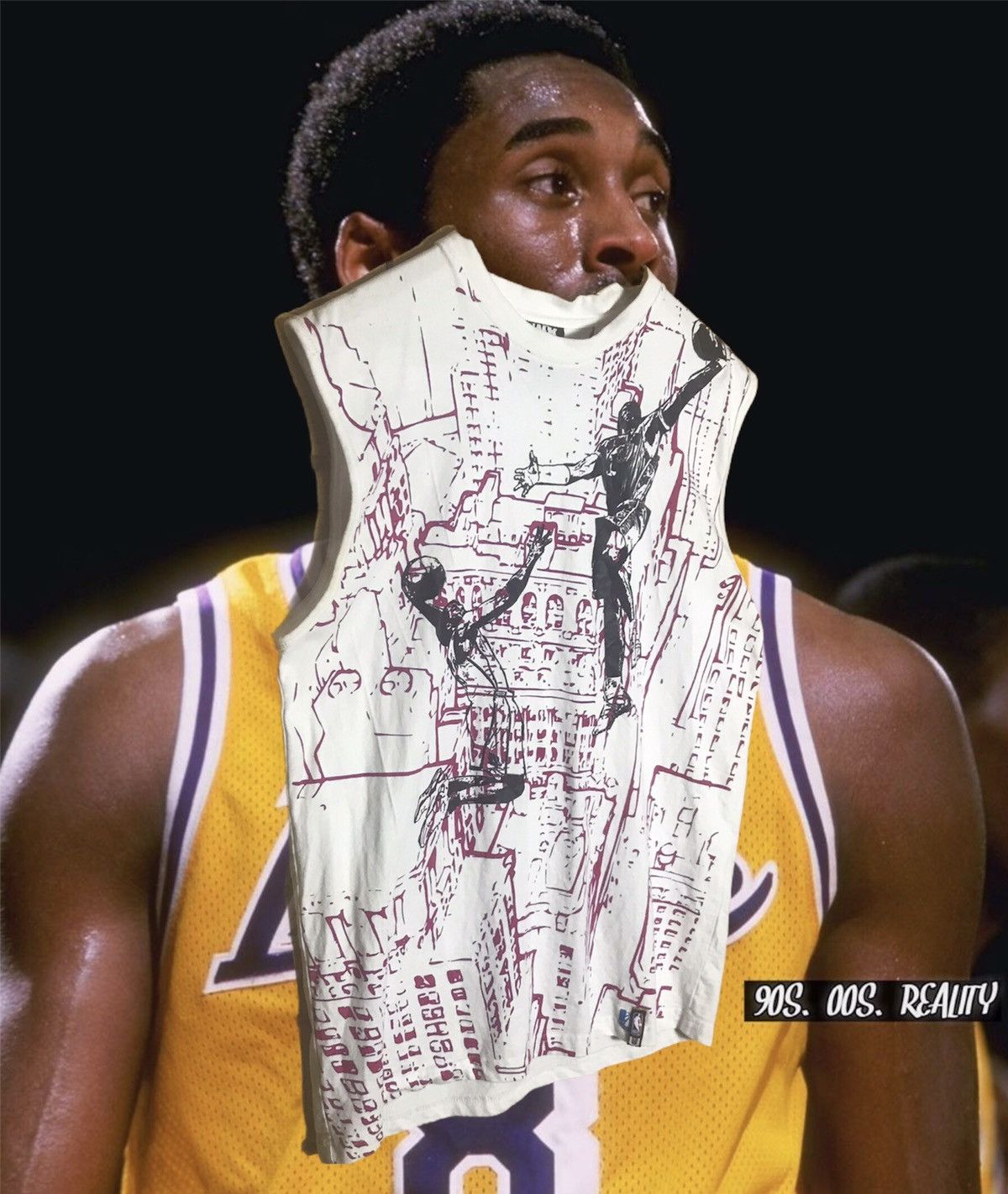 NBA Vintage NBA unk Kobe Bryant graphics shirt Size US M / EU 48-50 / 2 - 1 Thumbnail