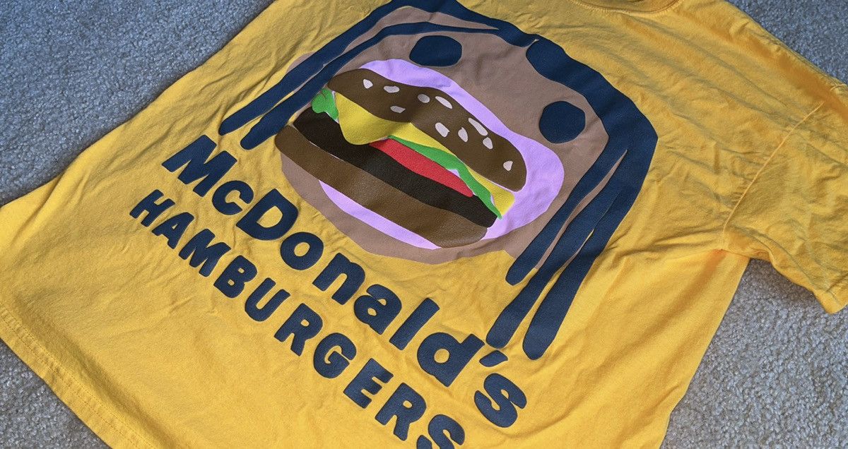 Cactus Plant Flea Market × Travis Scott Travis Scott McDonalds Cactus Jack CPFM Yellow Gold T-shirt Size US L / EU 52-54 / 3 - 3 Thumbnail