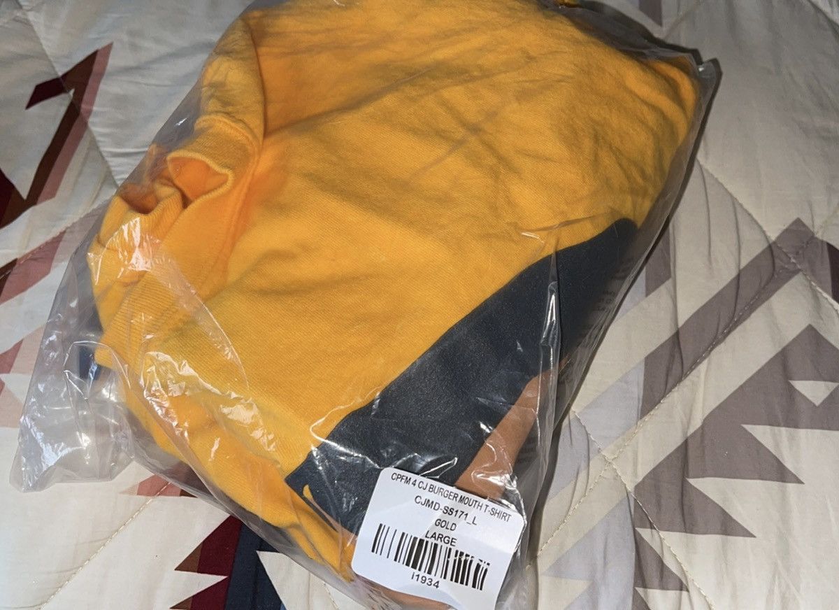 Cactus Plant Flea Market × Travis Scott Travis Scott McDonalds Cactus Jack CPFM Yellow Gold T-shirt Size US L / EU 52-54 / 3 - 5 Thumbnail