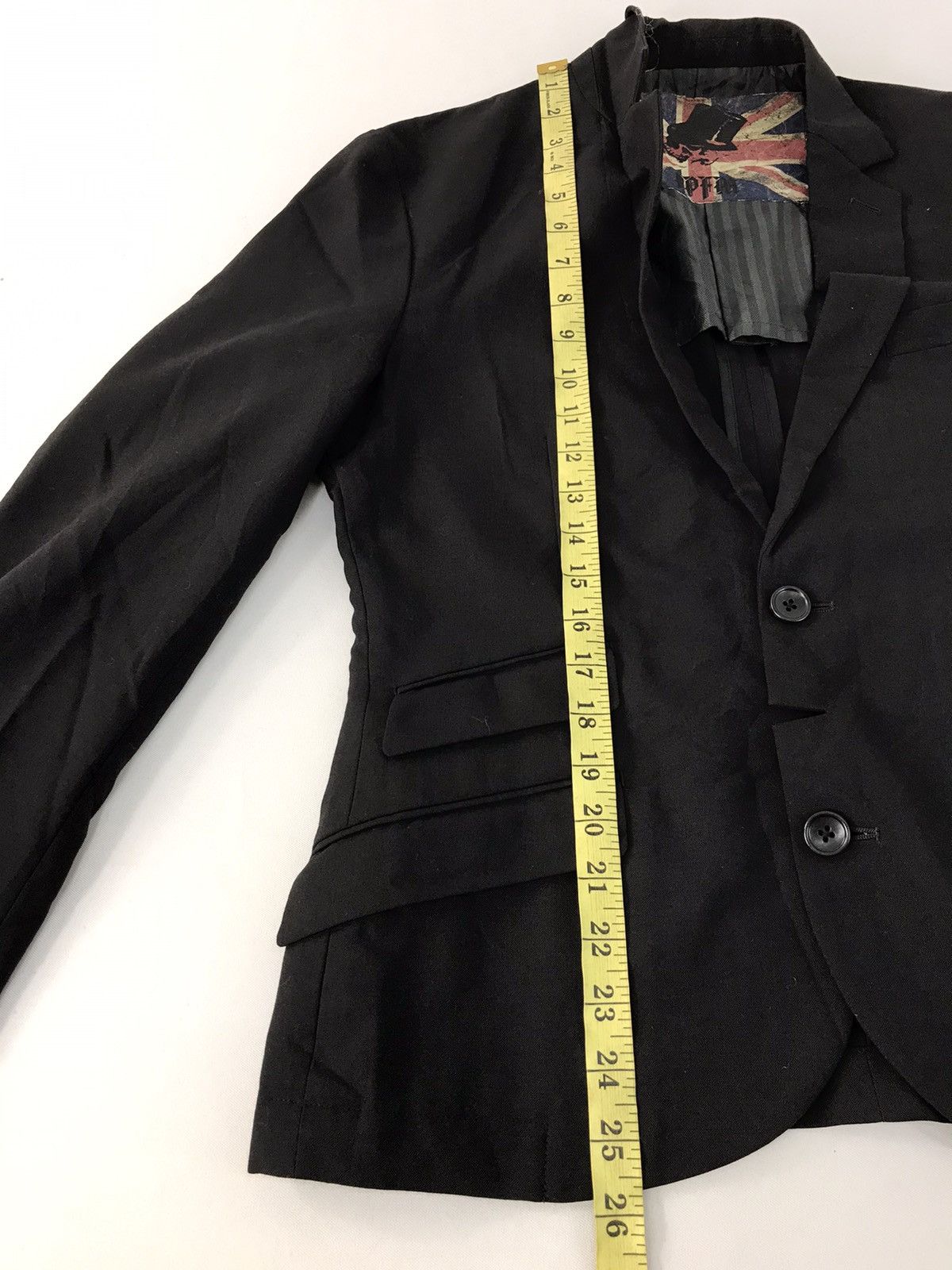 Japanese Brand PPFM Thick Blazer Coat Inspired Fashion Designer Work Wear Size M / US 6-8 / IT 42-44 - 10 Thumbnail