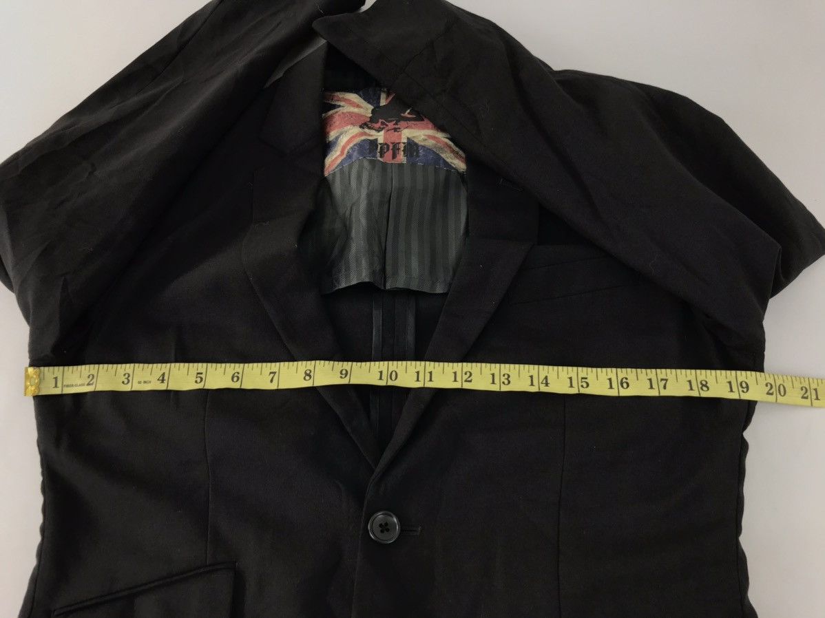 Japanese Brand PPFM Thick Blazer Coat Inspired Fashion Designer Work Wear Size M / US 6-8 / IT 42-44 - 9 Thumbnail