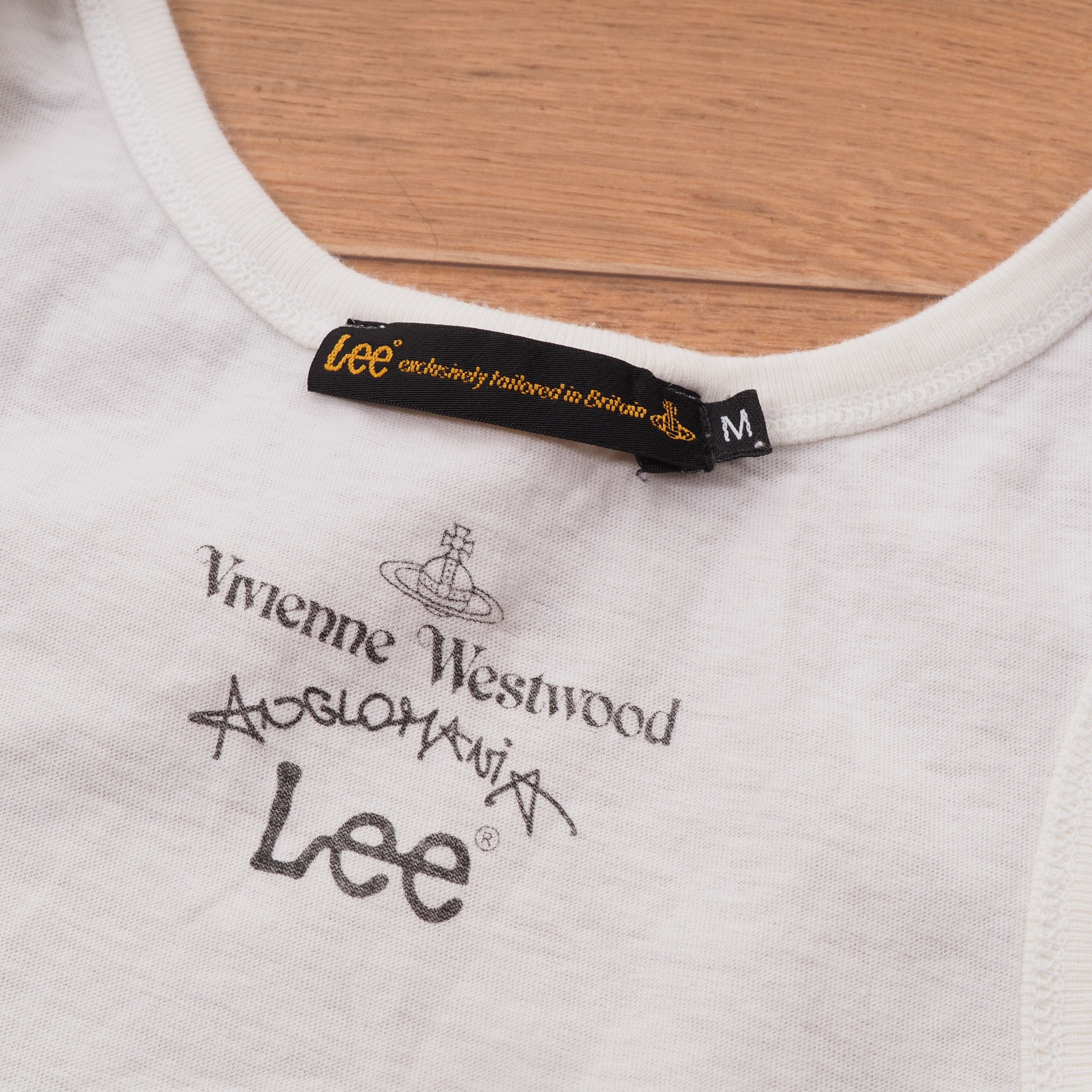 Vivienne Westwood Vivienne Westwood Anglomania White Orb Logo Tank Top Size M / US 6-8 / IT 42-44 - 6 Thumbnail