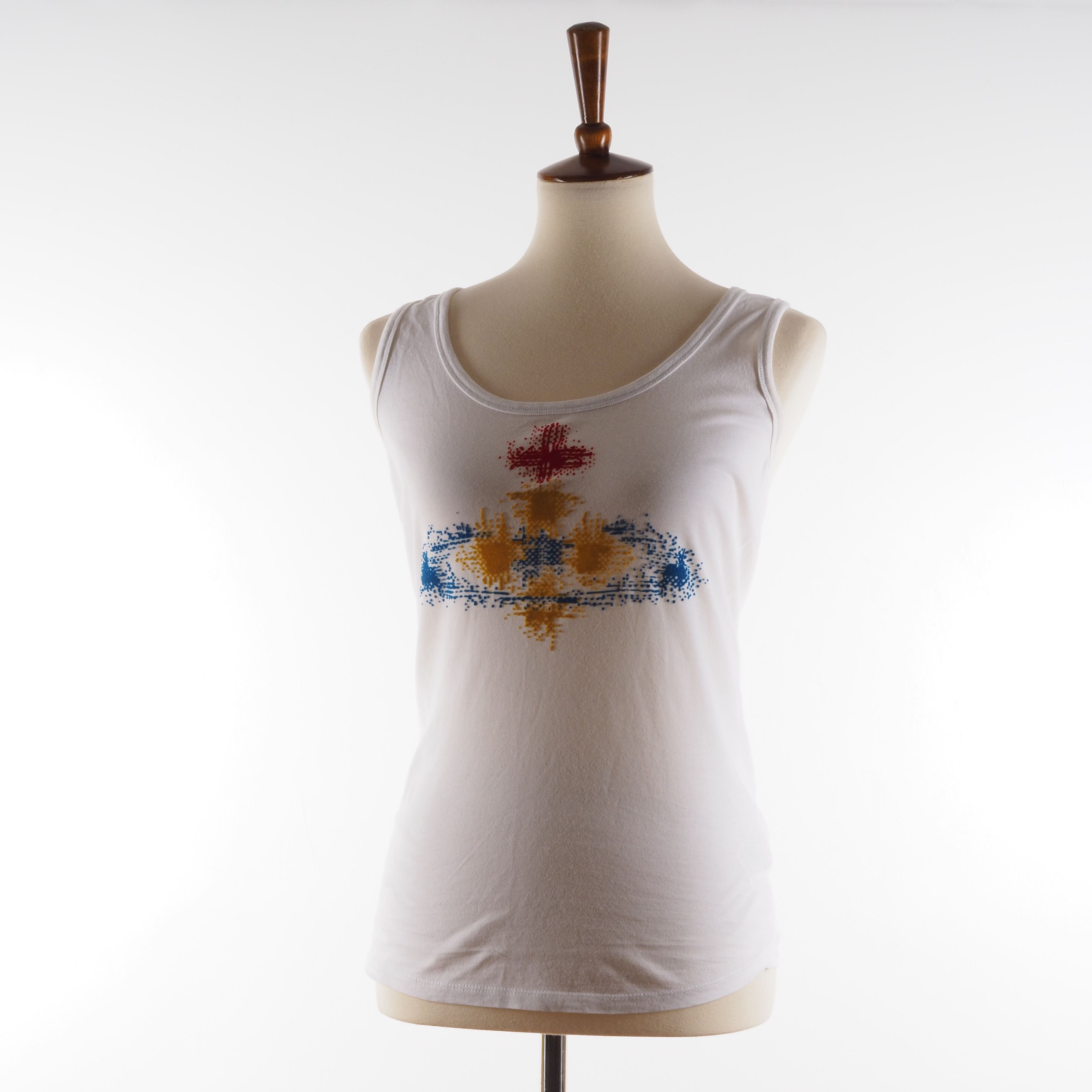 Vivienne Westwood Vivienne Westwood Anglomania White Orb Logo Tank Top Size M / US 6-8 / IT 42-44 - 3 Thumbnail