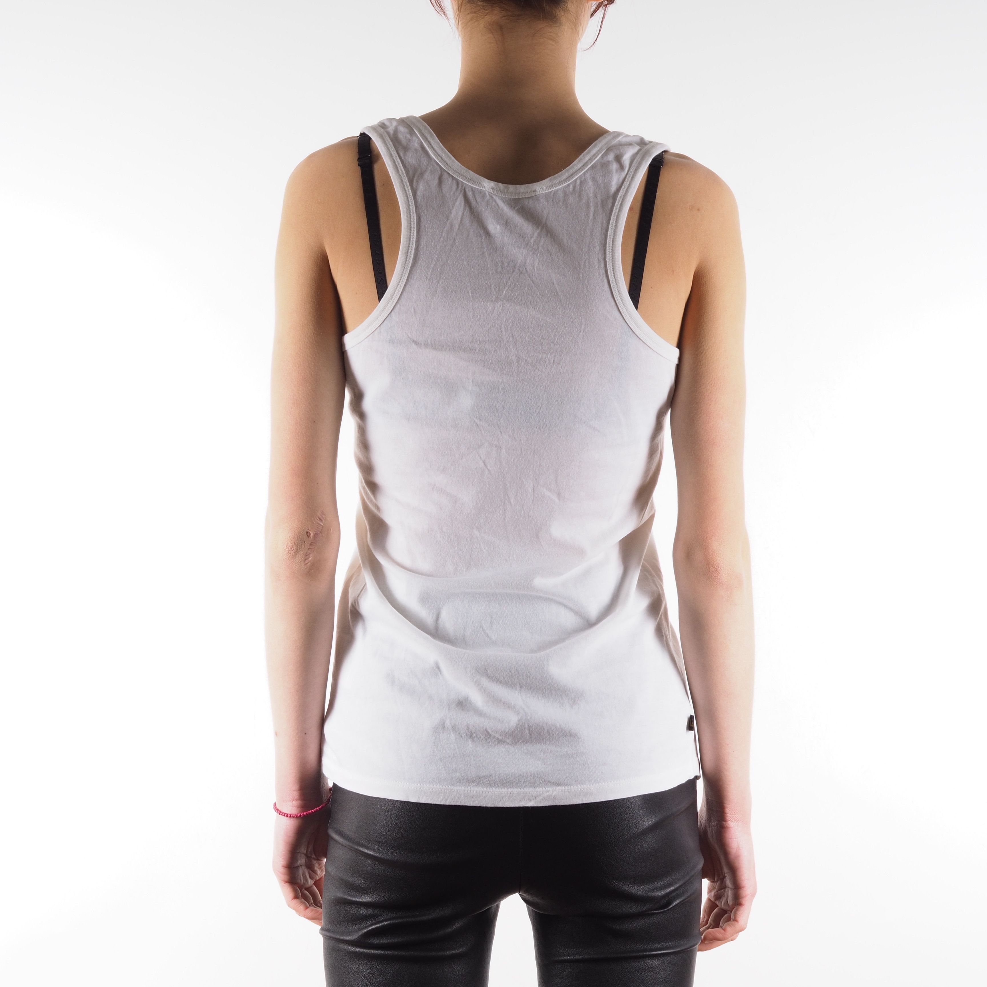 Vivienne Westwood Vivienne Westwood Anglomania White Orb Logo Tank Top Size M / US 6-8 / IT 42-44 - 2 Thumbnail