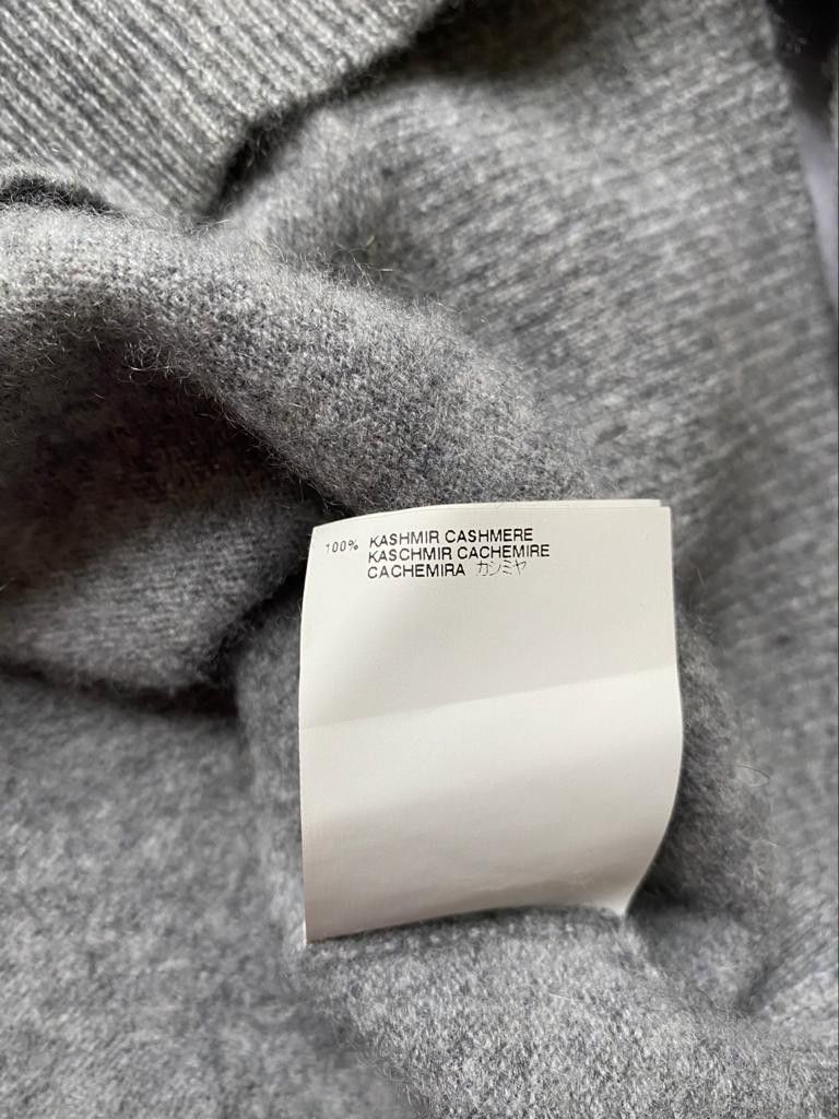 Maison Margiela ⚡️QUICK SALE⚡️Maison Margiela Grey Cashmere Knit Sweater Size US XXS / EU 40 - 5 Thumbnail