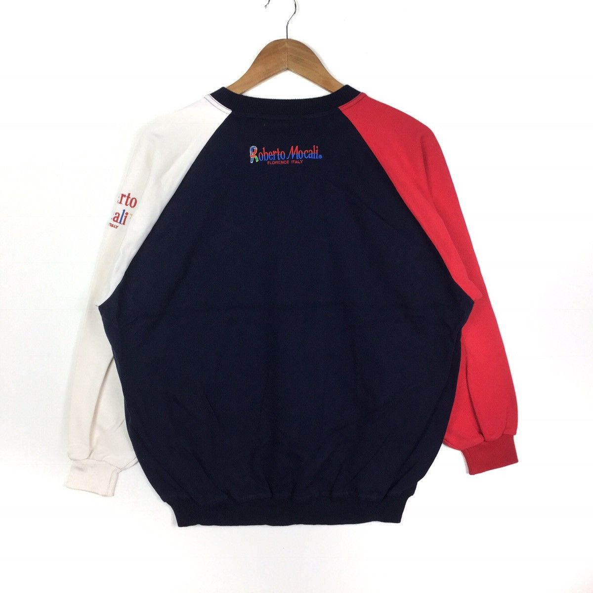 Vintage Roberto mocali Sweatshirt Crewneck Jumper Pullover Size US M / EU 48-50 / 2 - 4 Thumbnail