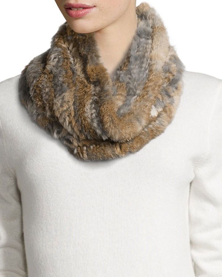 Yves Salomon Yves Salomon Rabbit Fur Neckwarmer Size ONE SIZE - 1 Thumbnail
