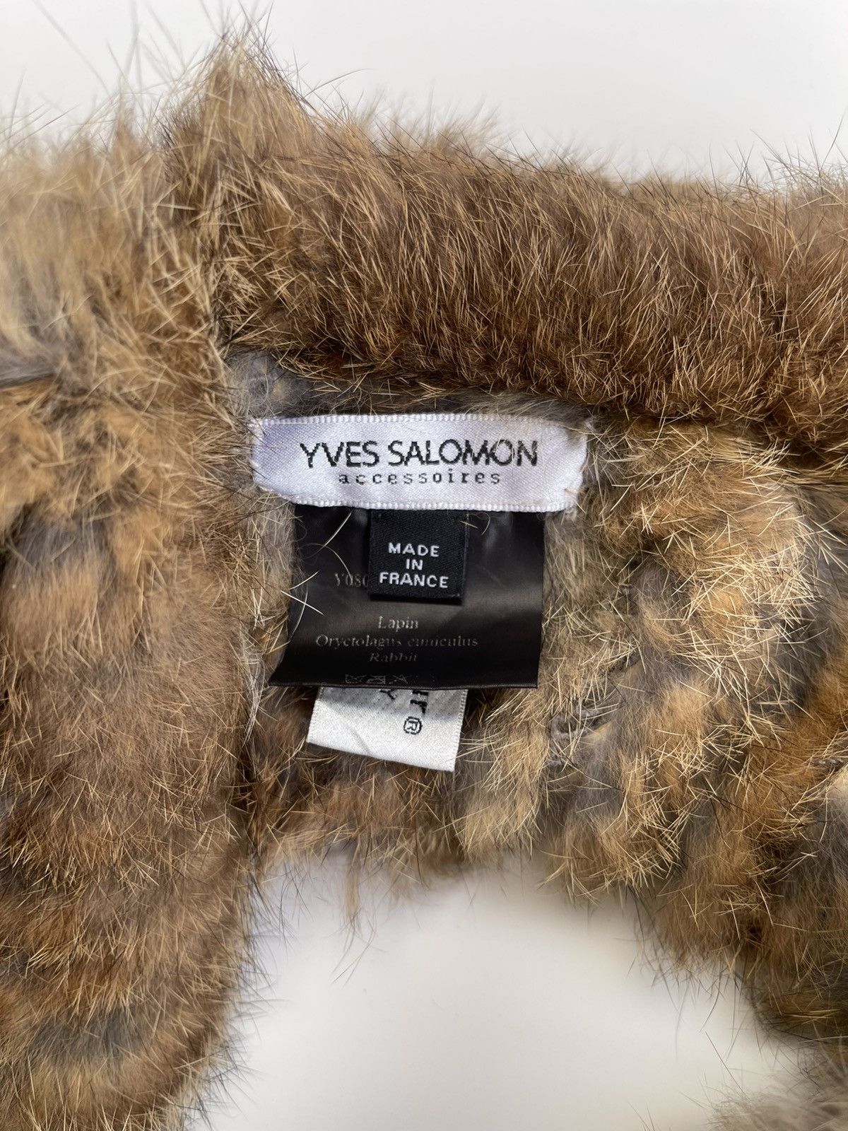 Yves Salomon Yves Salomon Rabbit Fur Neckwarmer Size ONE SIZE - 4 Thumbnail