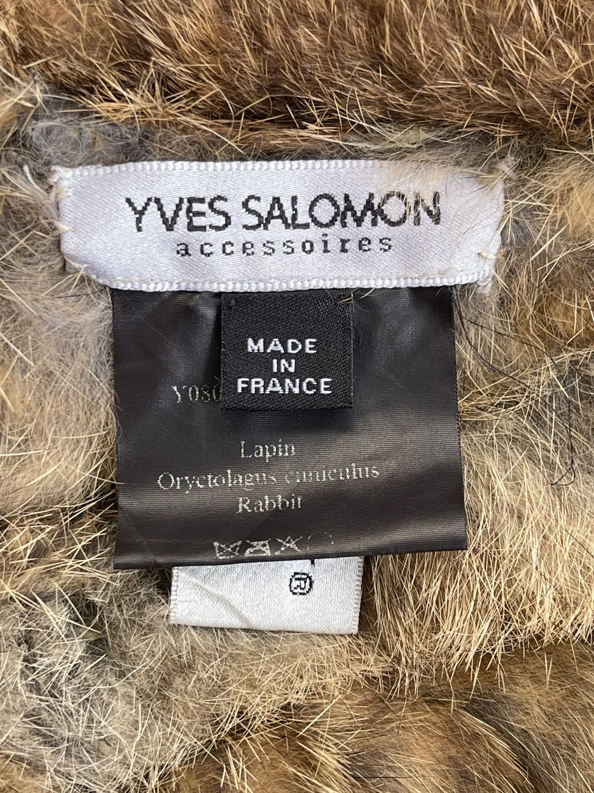 Yves Salomon Yves Salomon Rabbit Fur Neckwarmer Size ONE SIZE - 5 Thumbnail