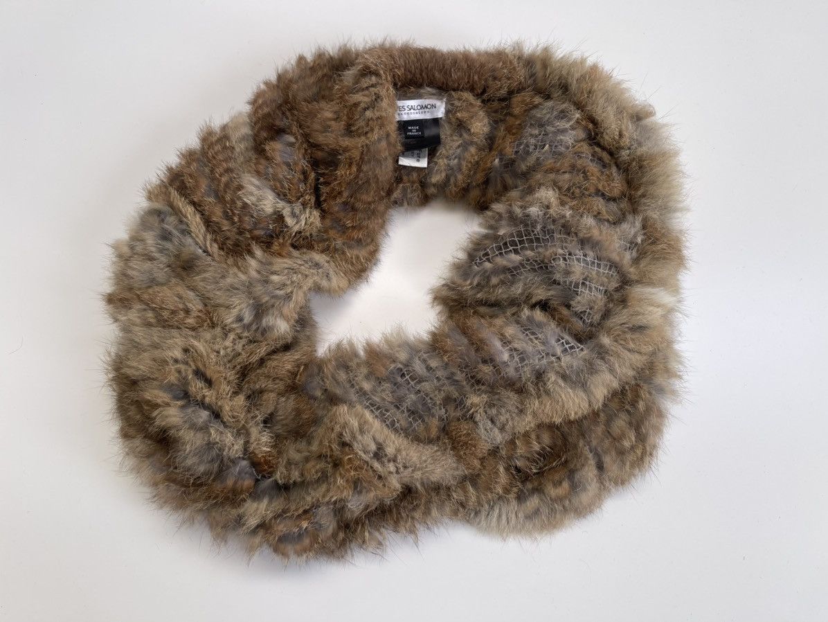 Yves Salomon Yves Salomon Rabbit Fur Neckwarmer Size ONE SIZE - 3 Thumbnail