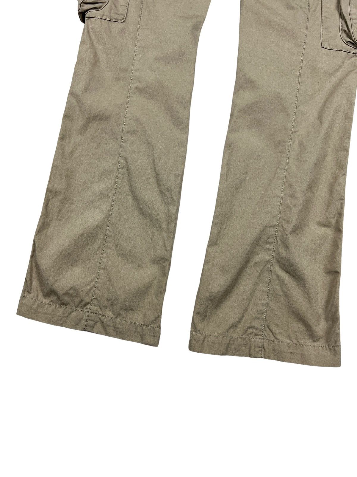Issey Miyake Tête Homme ‘De Plus” 3D Pockets Flare Cargo Pants Size US 30 / EU 46 - 6 Thumbnail