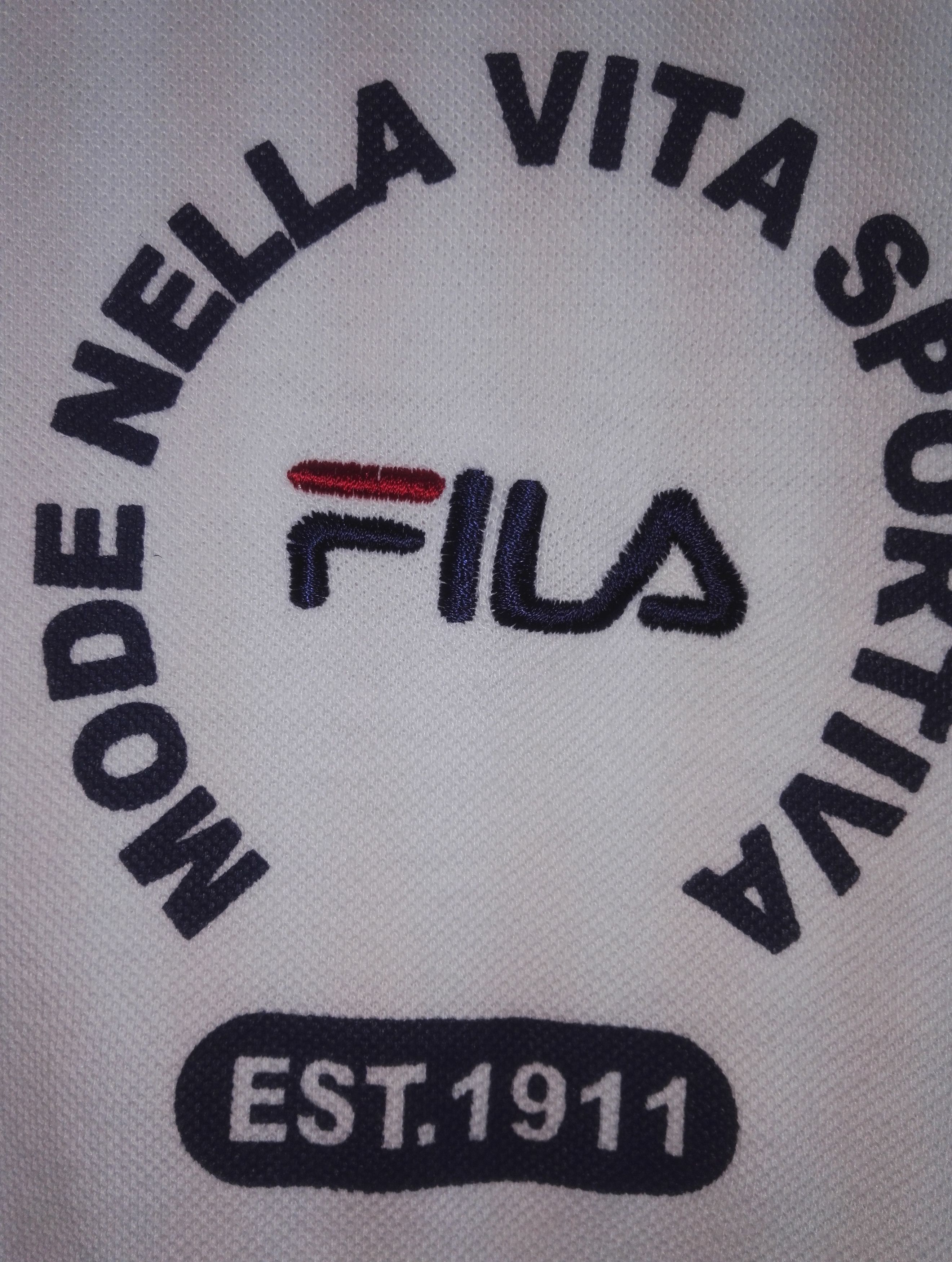 Fila Rare Fila Polo TShirt Embroidered Logo (c34) Size US M / EU 48-50 / 2 - 3 Thumbnail
