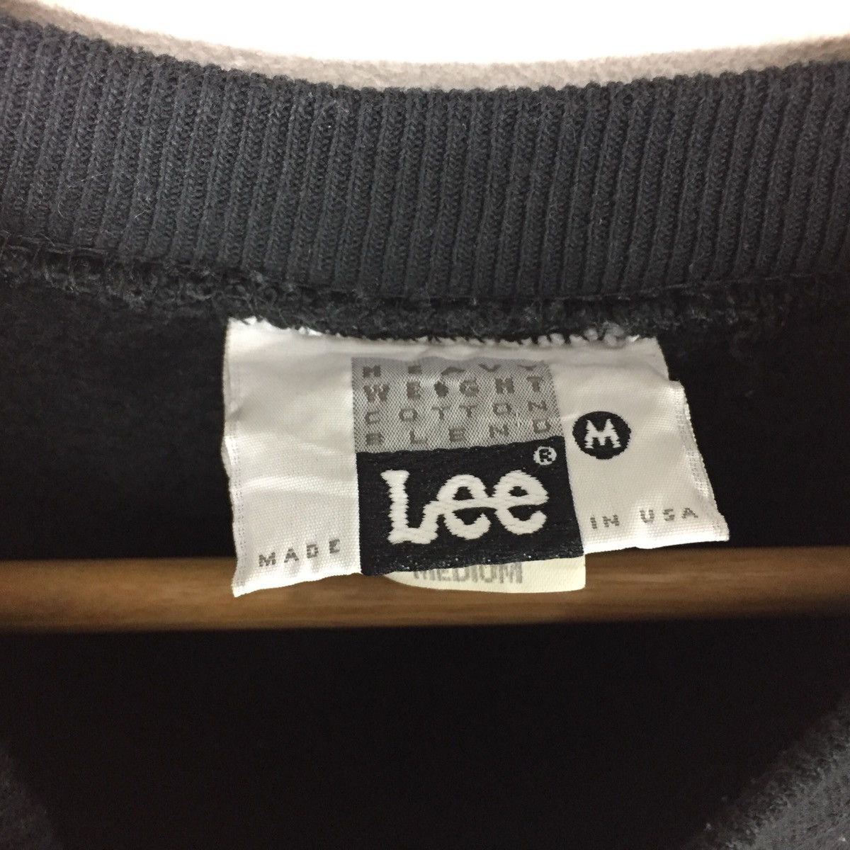 Lee Vintage lee sweatshirt big logo jumper pullover Size US M / EU 48-50 / 2 - 2 Thumbnail