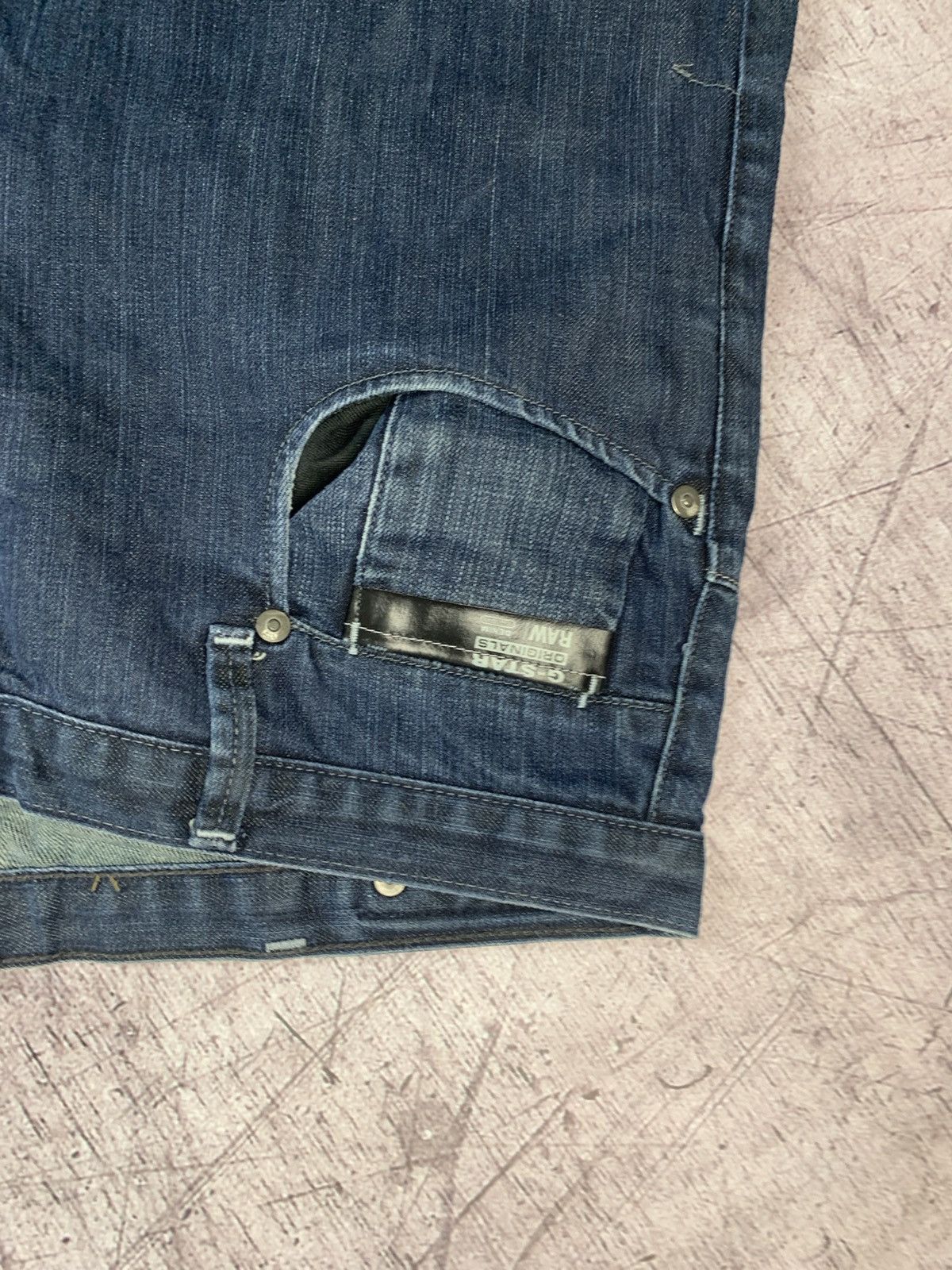 G-Star × Vintage G Star Raw Jeans Vintage Denim Pants Size US 34 / EU 50 - 9 Thumbnail