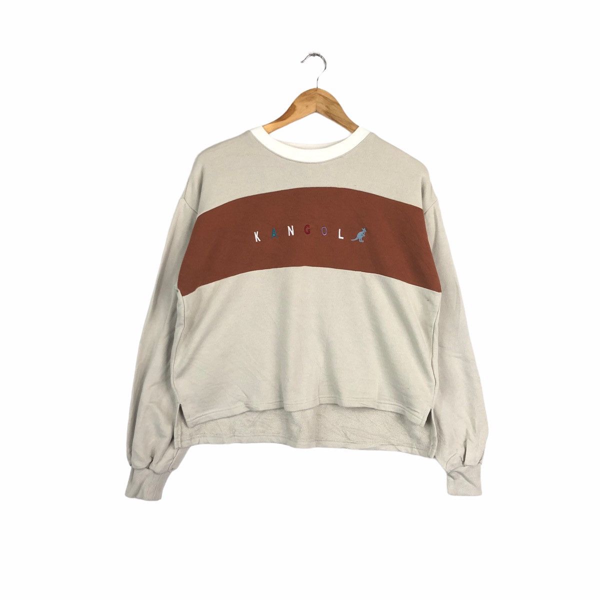 Kangol Kangol sweatshirt crop top Size US M / EU 48-50 / 2 - 1 Thumbnail