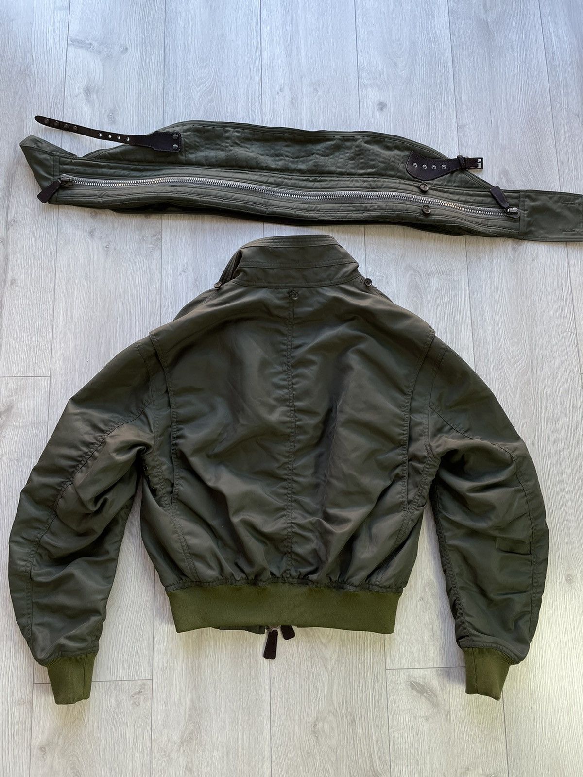 Burberry Prorsum SS13 BURBERRY PRORSUM Aviator bomber JACKET Size US M / EU 48-50 / 2 - 20 Thumbnail