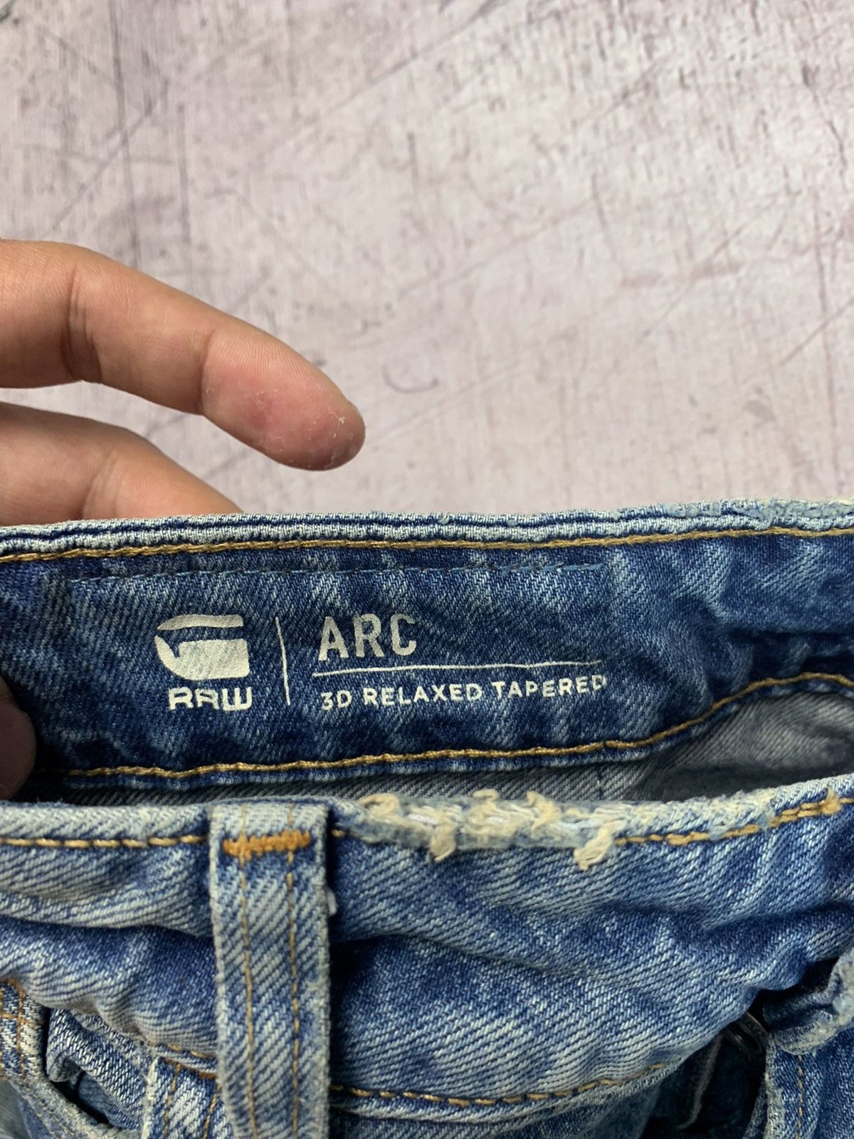 G-Star × Vintage Vintage G Star Denim Jeans Size US 27 - 11 Thumbnail