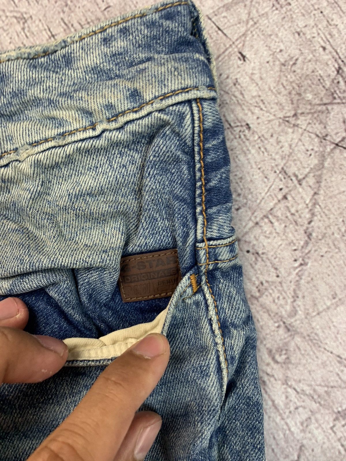 G-Star × Vintage Vintage G Star Denim Jeans Size US 27 - 9 Thumbnail
