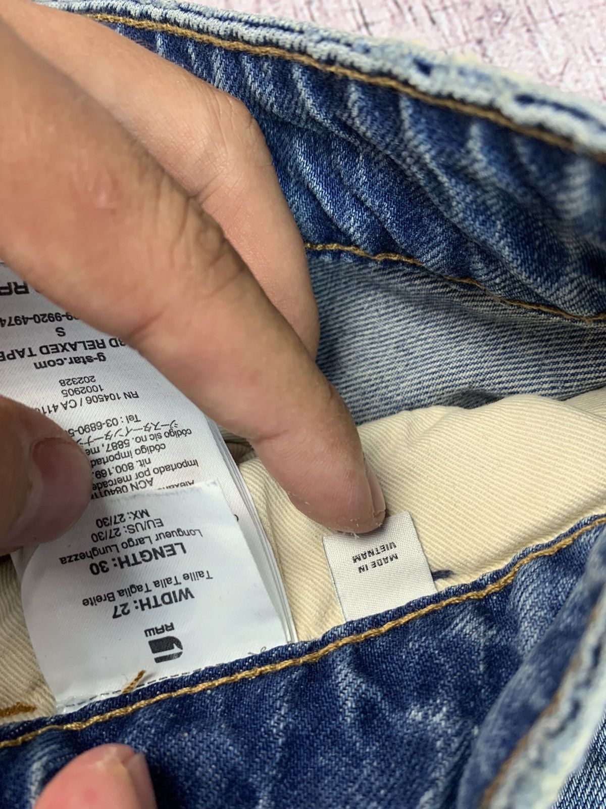 G-Star × Vintage Vintage G Star Denim Jeans Size US 27 - 12 Thumbnail