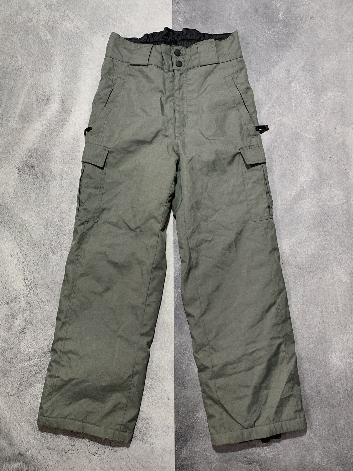image of Outdoor Life x Vintage Y2K Cargo Skiing Pants Outdoor Style Size M in Khaki, Men's