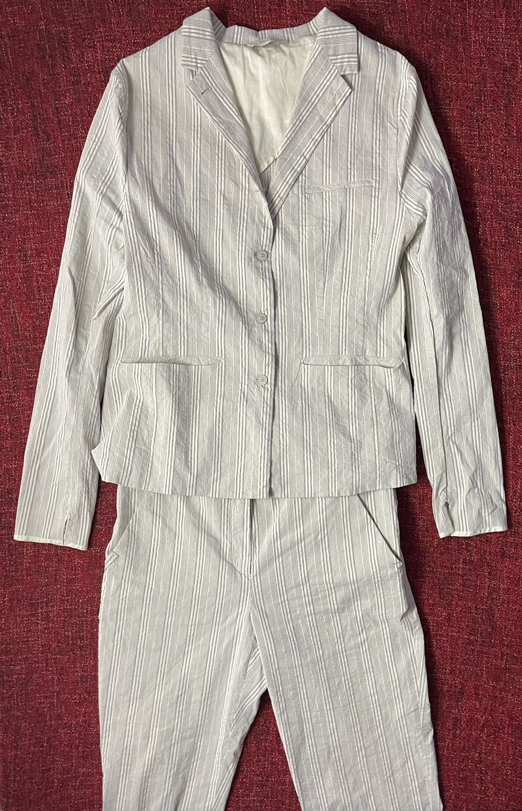 Other Annette Gortz linen suit Size L / US 10 / IT 46 - 1 Thumbnail