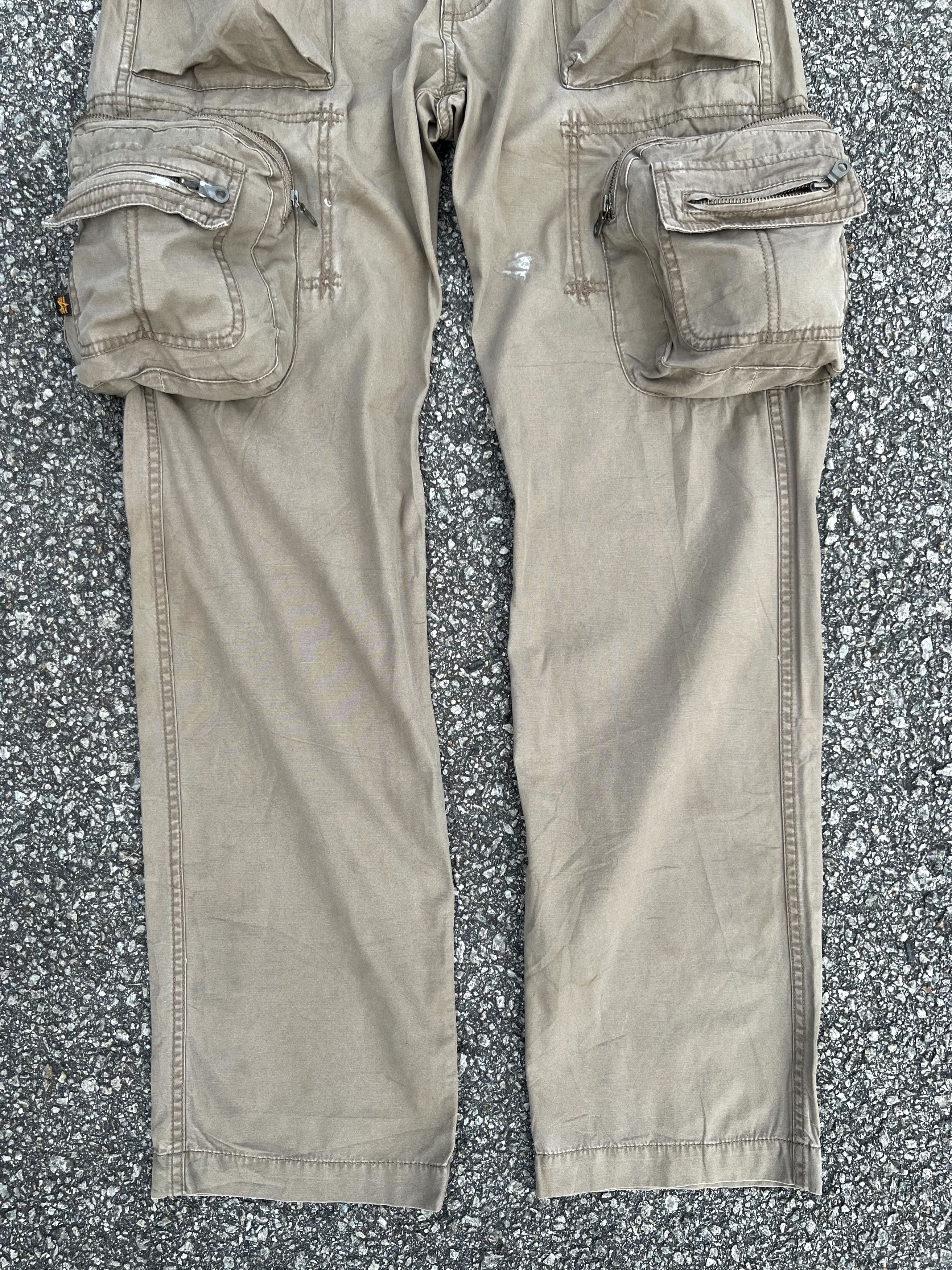 Alpha Industries Alpha Industries 3D Pocket Cargo Gas Mask Multipocket Pants Size US 33 - 7 Thumbnail
