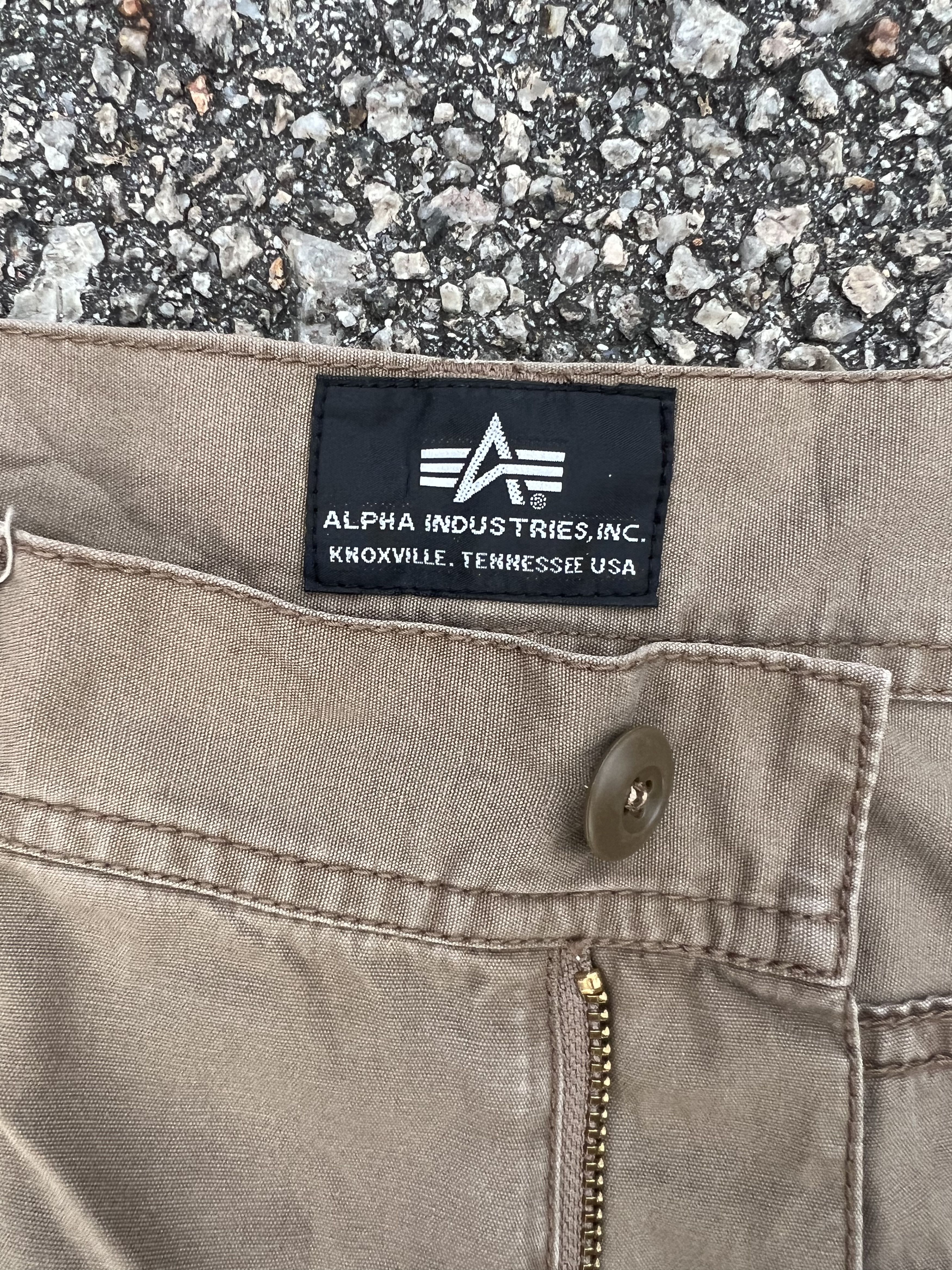 Alpha Industries Alpha Industries 3D Pocket Cargo Gas Mask Multipocket Pants Size US 33 - 10 Thumbnail