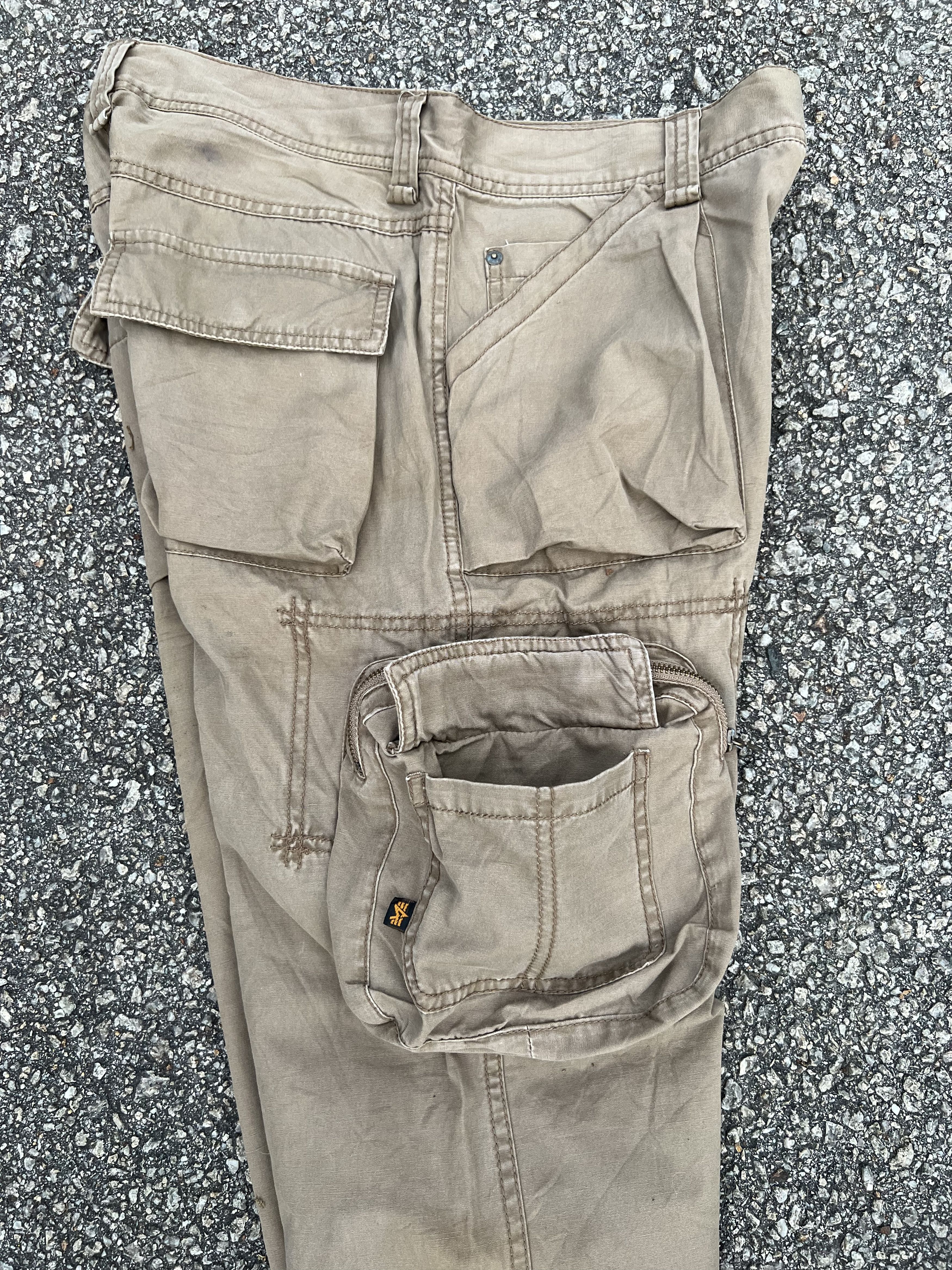 Alpha Industries Alpha Industries 3D Pocket Cargo Gas Mask Multipocket Pants Size US 33 - 20 Thumbnail