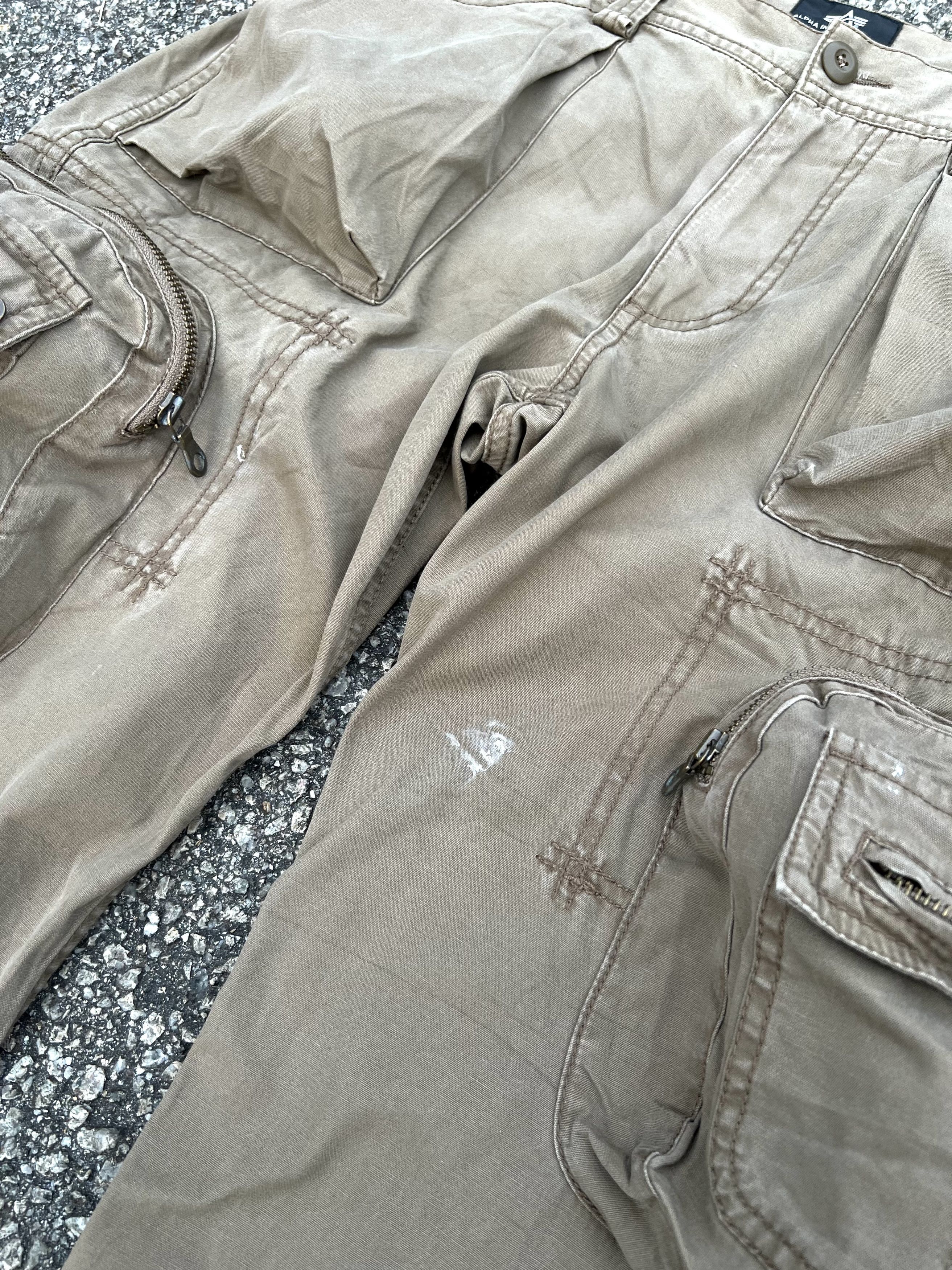 Alpha Industries Alpha Industries 3D Pocket Cargo Gas Mask Multipocket Pants Size US 33 - 9 Thumbnail