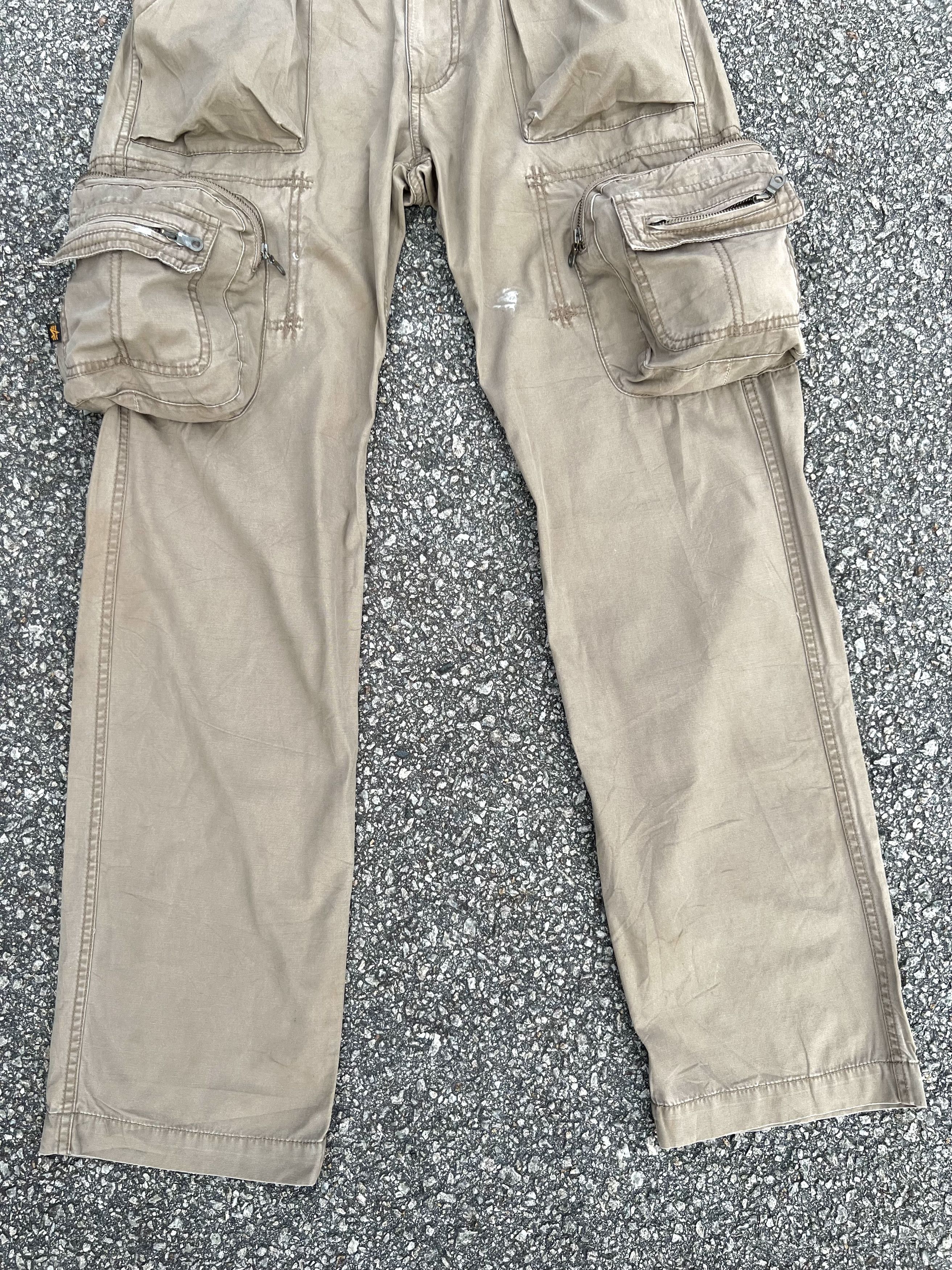Alpha Industries Alpha Industries 3D Pocket Cargo Gas Mask Multipocket Pants Size US 33 - 4 Thumbnail