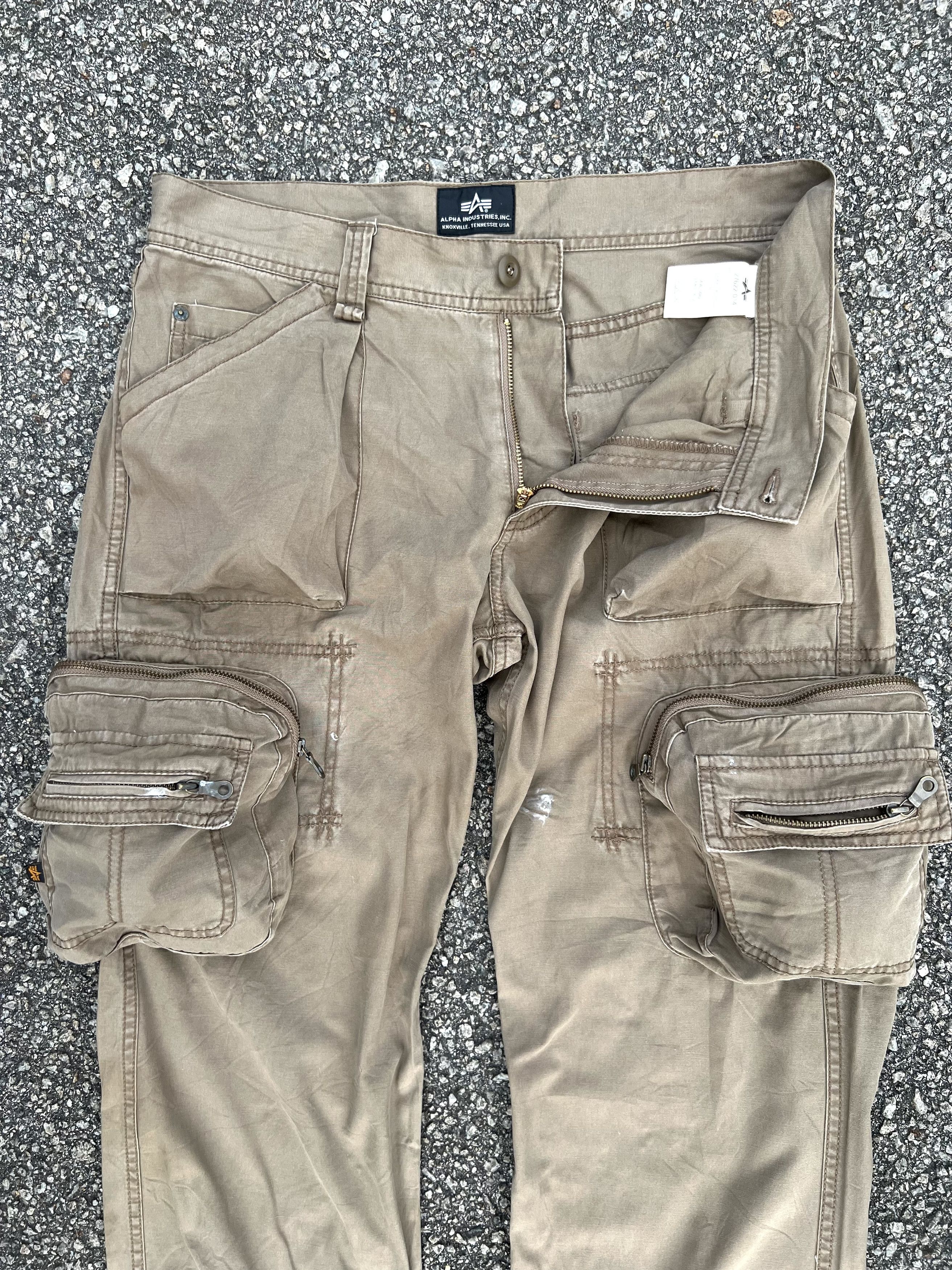 Alpha Industries Alpha Industries 3D Pocket Cargo Gas Mask Multipocket Pants Size US 33 - 12 Thumbnail