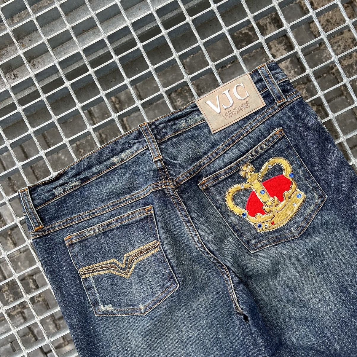 Versace × Vintage Vintage Versace Denim Jeans Size US 30 / EU 46 - 2 Thumbnail