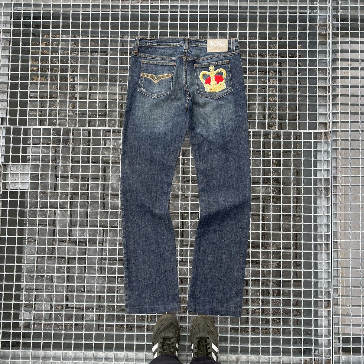 Versace × Vintage Vintage Versace Denim Jeans Size US 30 / EU 46 - 1 Thumbnail
