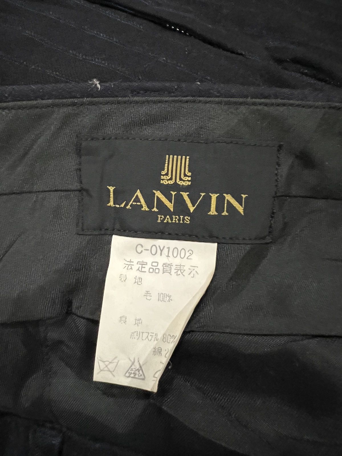 Lanvin Vintage Lanvin Wool Pant Size US 31 - 7 Thumbnail