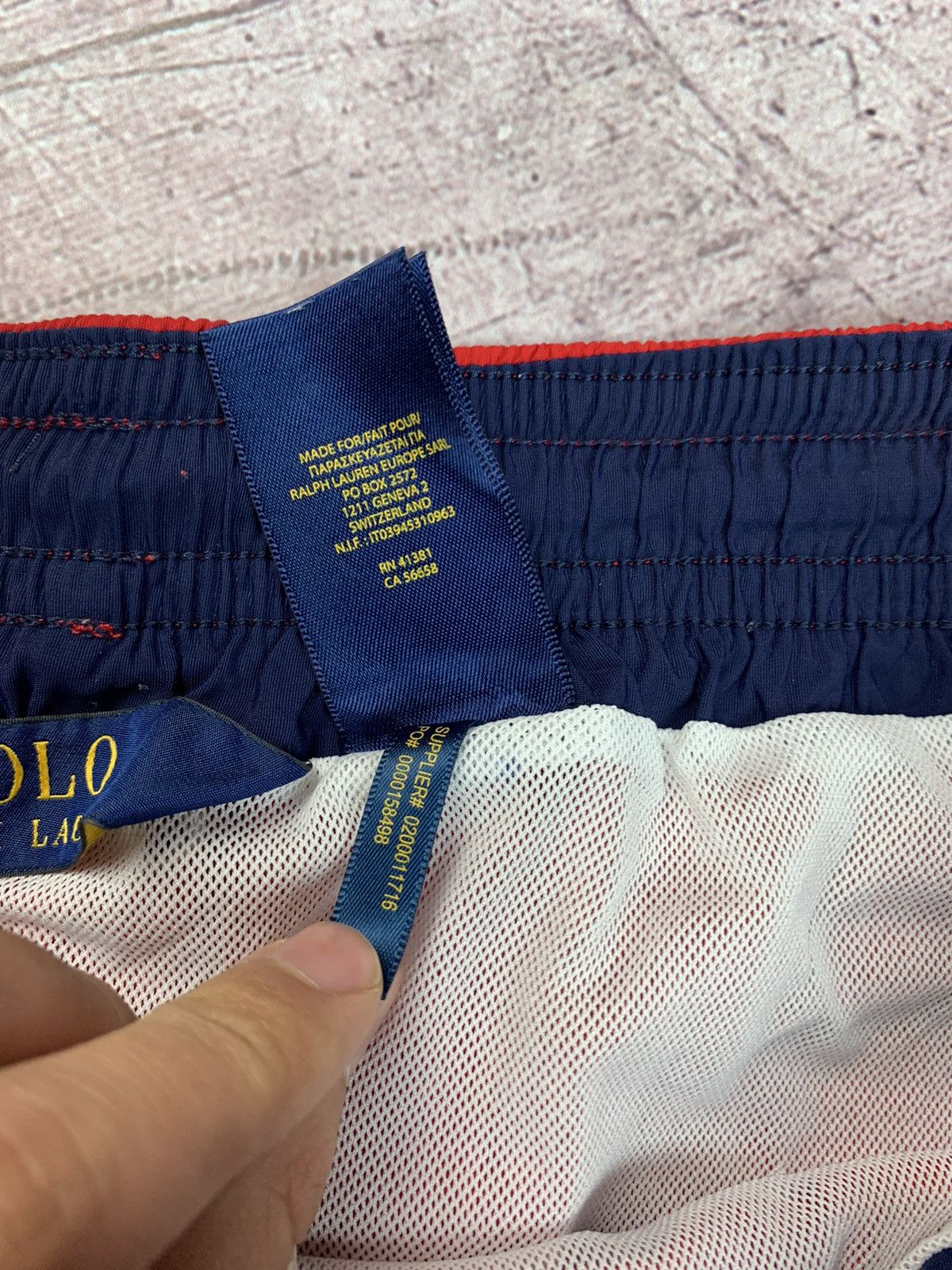 Polo Ralph Lauren × Ralph Lauren Vintage Polo Ralph Lauren Red Shorts Y2K Size US 38 / EU 54 - 7 Thumbnail