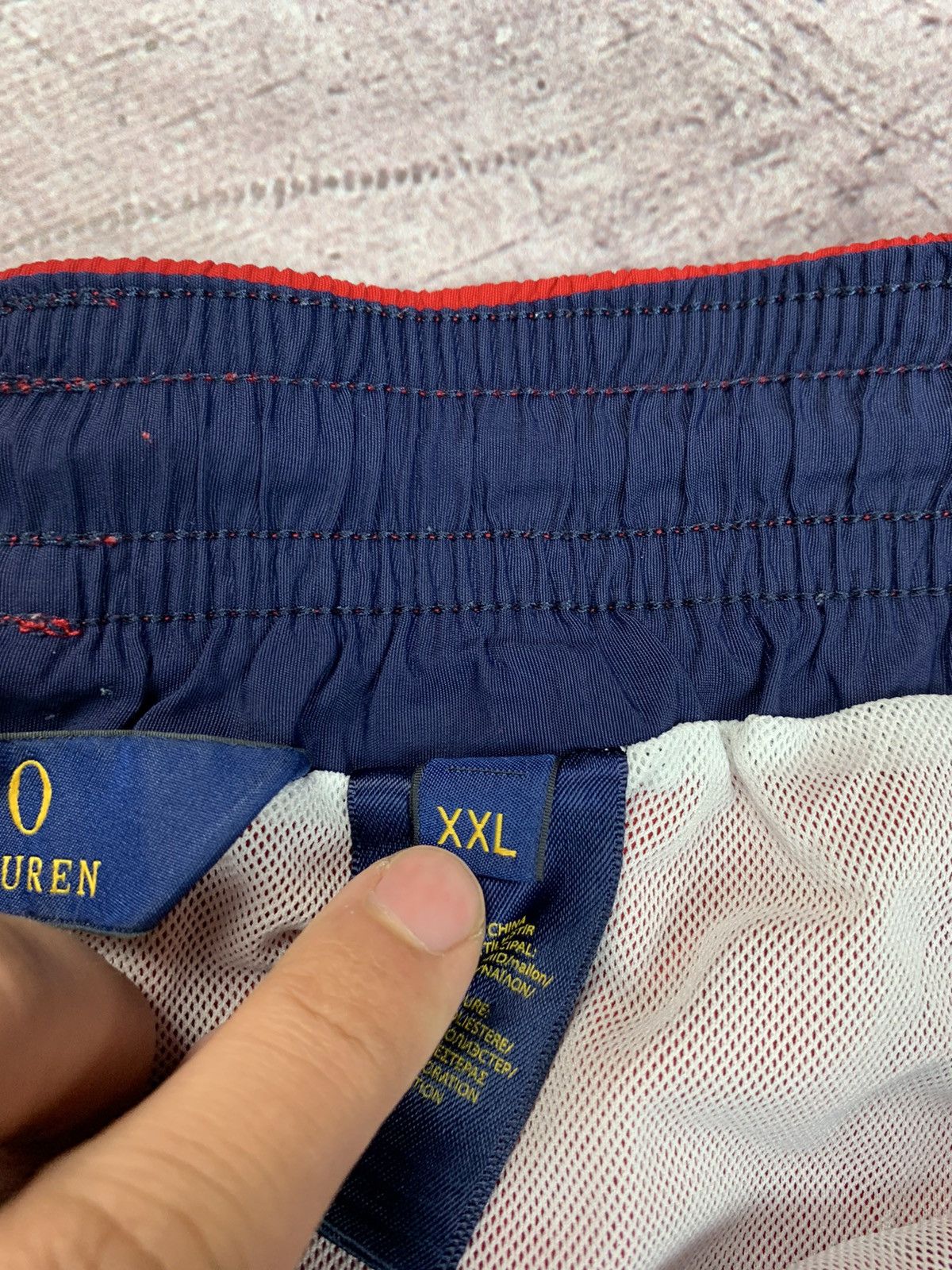 Polo Ralph Lauren × Ralph Lauren Vintage Polo Ralph Lauren Red Shorts Y2K Size US 38 / EU 54 - 6 Thumbnail